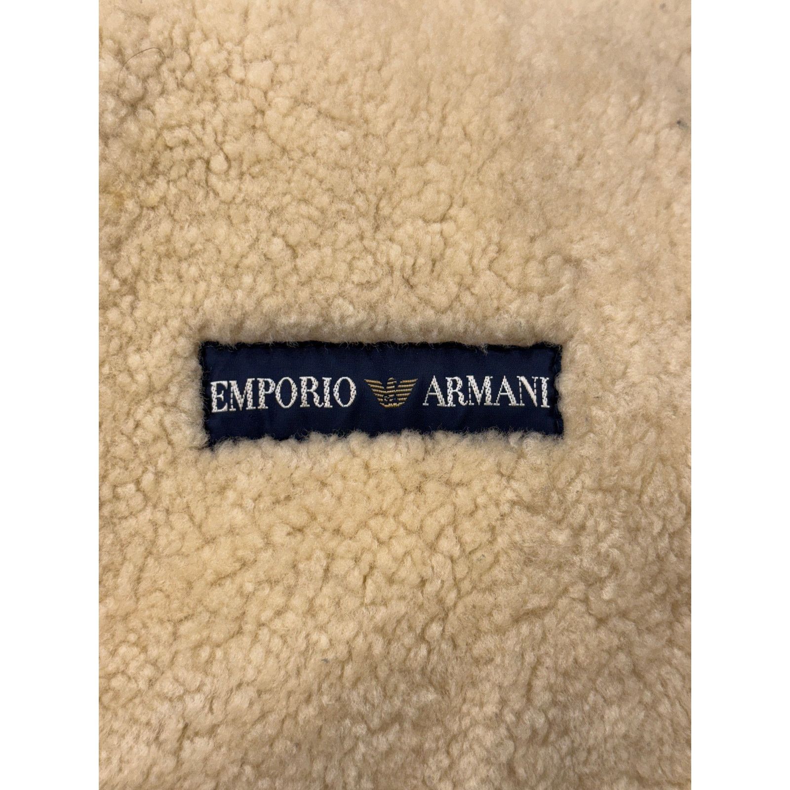 Giorgio Armani 1990s Emporio Armani shearling flight jacket Size US XL / EU 56 / 4 - 8 Thumbnail