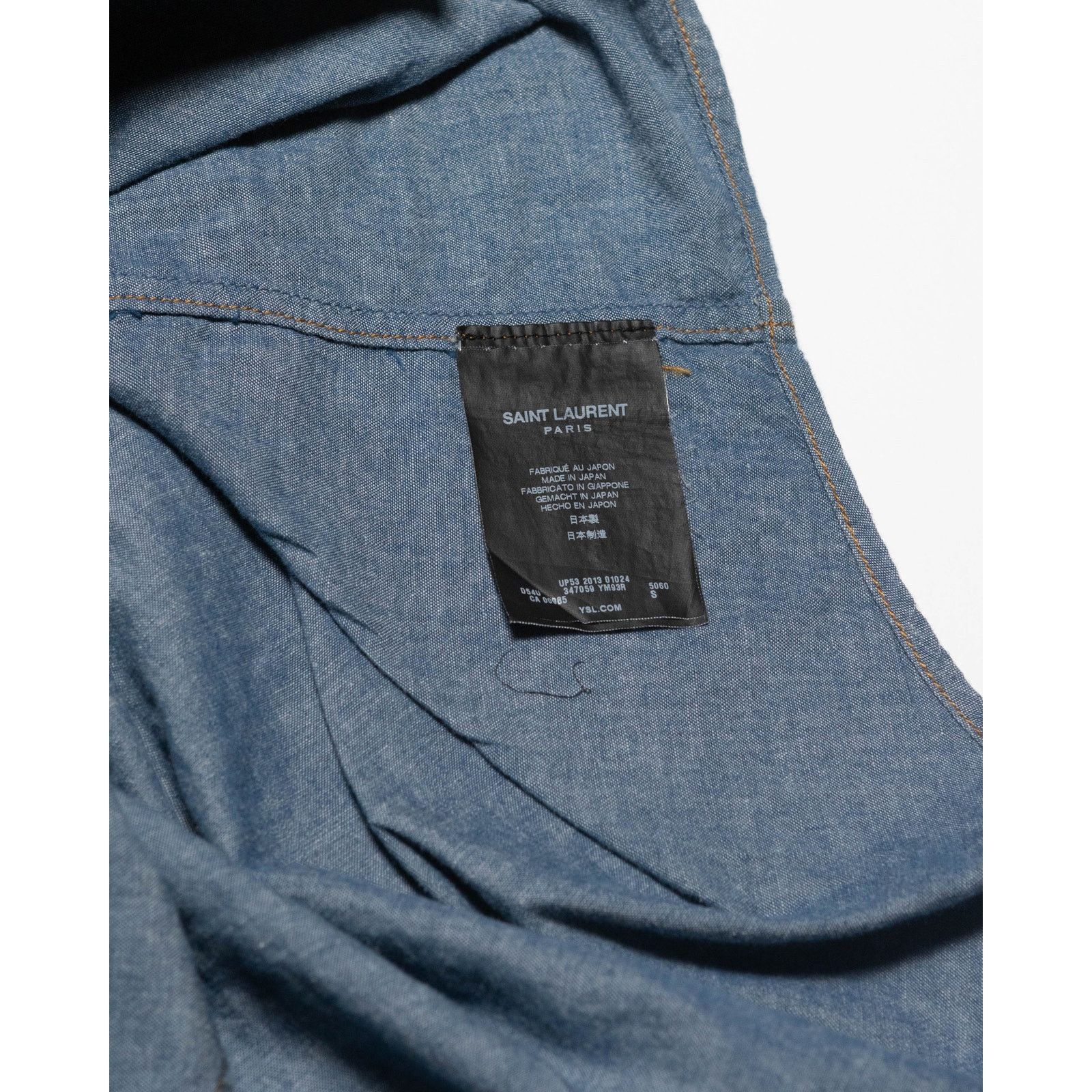 Saint Laurent Paris Saint Laurent Paris Denim Button Up shirt Size US S / EU 44-46 / 1 - 4 Thumbnail