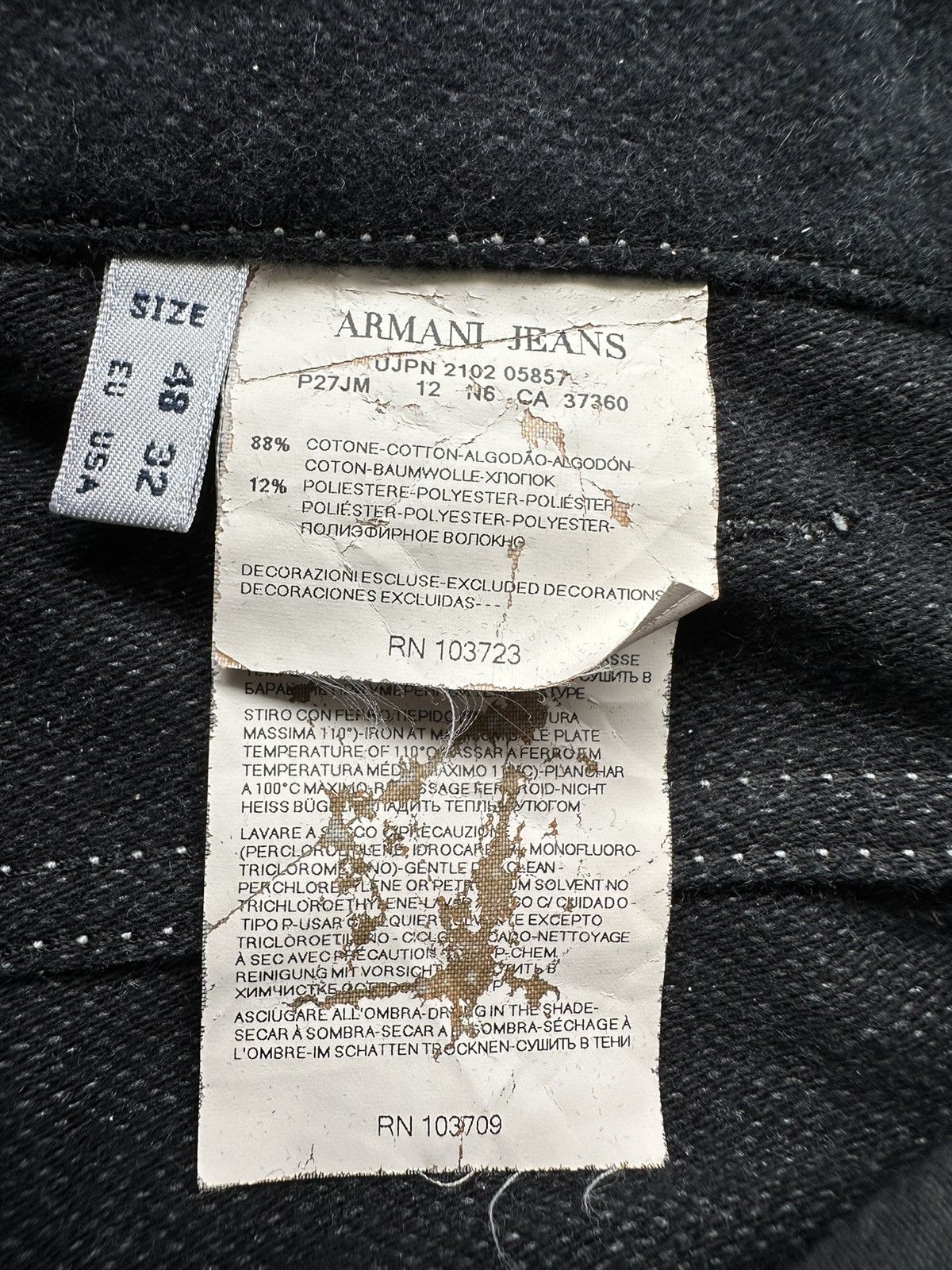 Giorgio Armani 2010’s Armani jeans cord pant Size US 33 - 12 Thumbnail