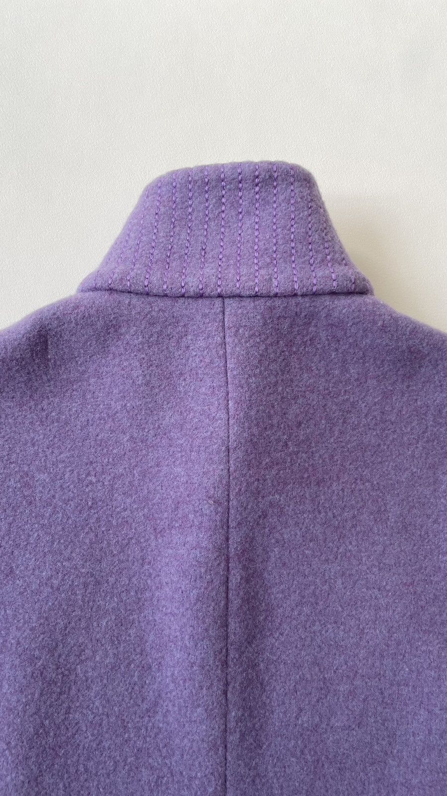Miu Miu A/W 1999 Violet Wool Zip Front Jacket Size S / US 4 / IT 40 - 13 Thumbnail