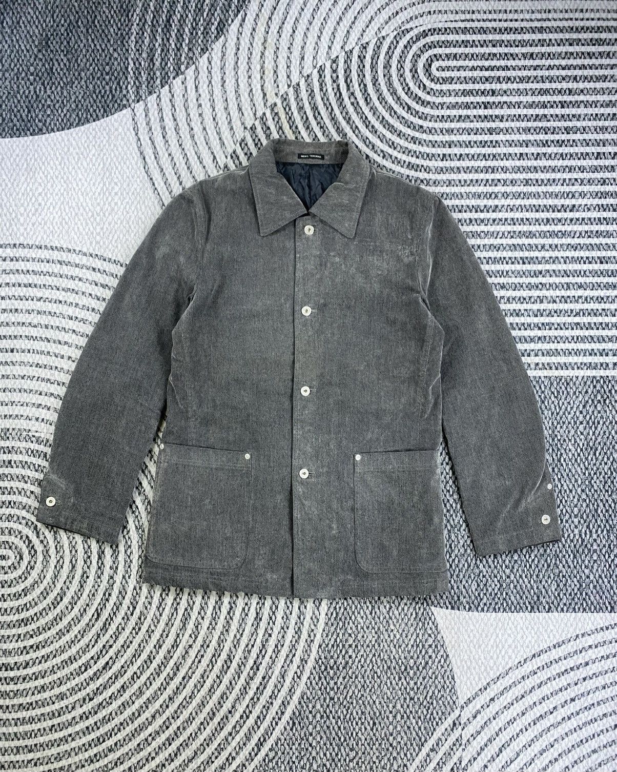 Japanese Brand Vintage Men’s Tenoras Buttoned Chore Denim Jacket Size US M / EU 48-50 / 2 - 1 Thumbnail