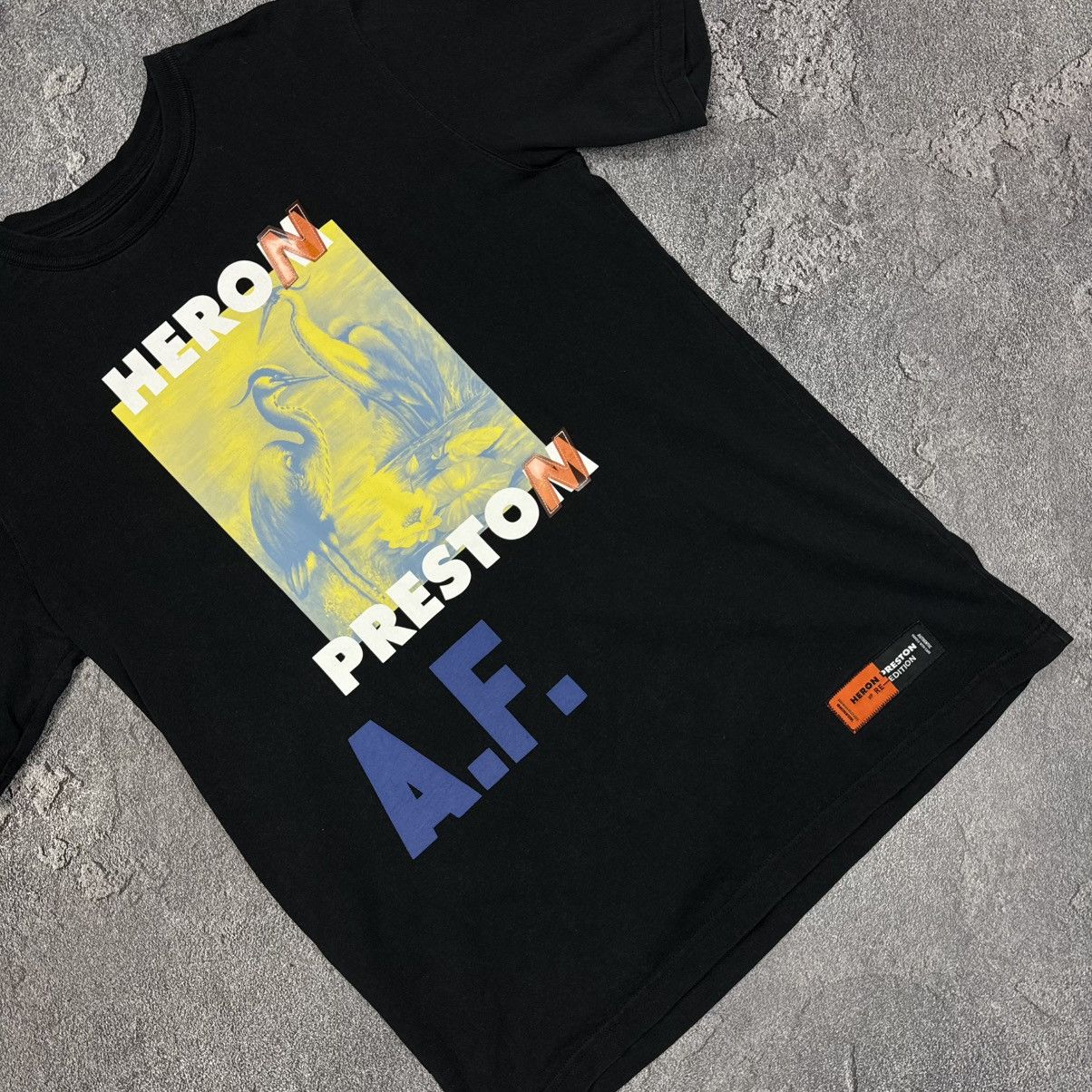 Heron Preston Heron Preston Oversized Tee T-shirt Graphic logo size M Size US M / EU 48-50 / 2 - 10 Thumbnail