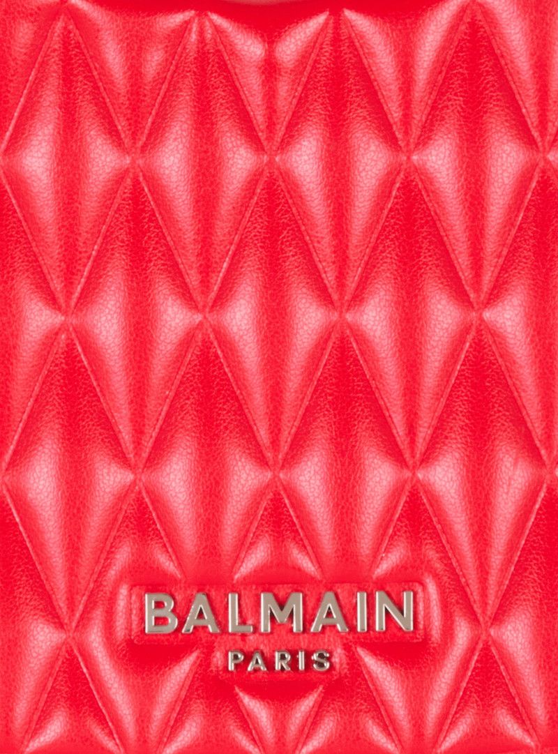 Balmain o1s1wg111225 Size:OS/Jolie Madame Tote Bag in Red Size ONE SIZE - 6 Thumbnail