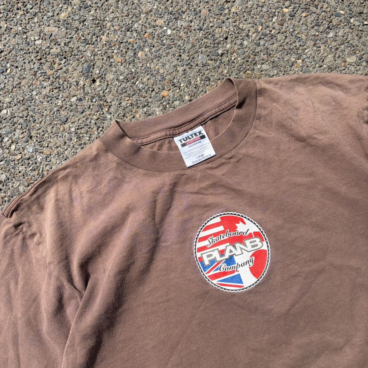 Plan B Vintage 90s Skate Plan B T-Shirt rare hook ups 90s Size US L / EU 52-54 / 3 - 1 Thumbnail