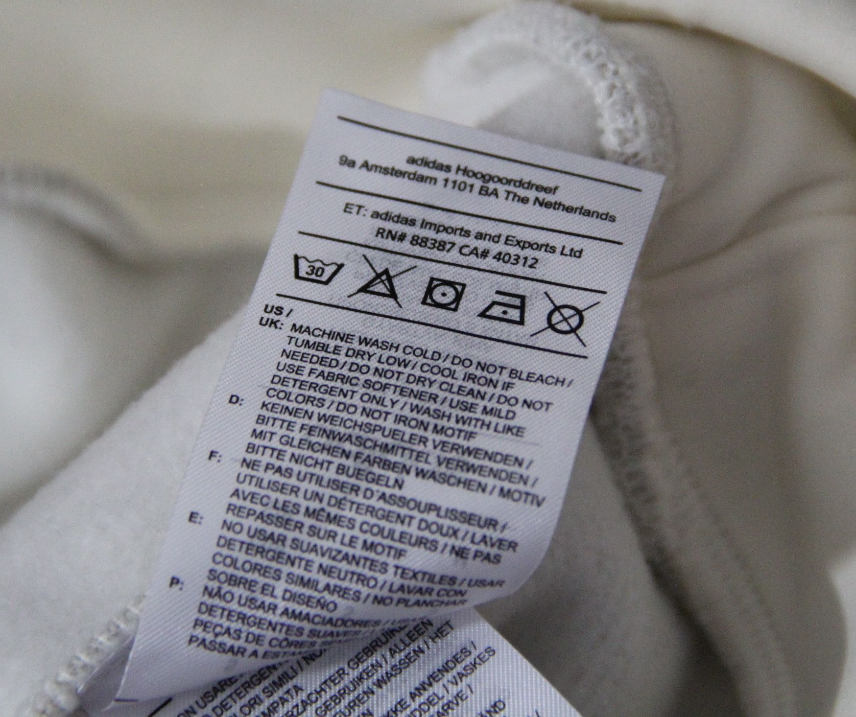 Adidas × Fear of God adidas Originals x Fear of God Fleece Sweatshirt IS5320 S Size US S / EU 44-46 / 1 - 7 Thumbnail