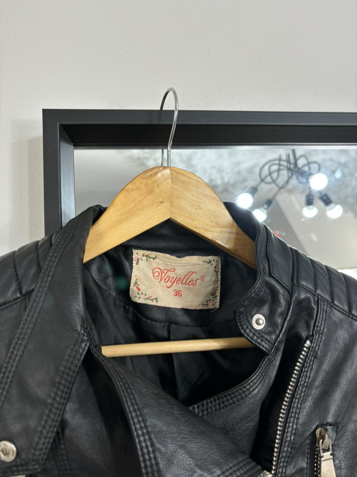 Japanese Brand × Vintage 2000s Japan Cropped Washed Leather Bomber Jacket Avant Garde Size US S / EU 44-46 / 1 - 9 Thumbnail