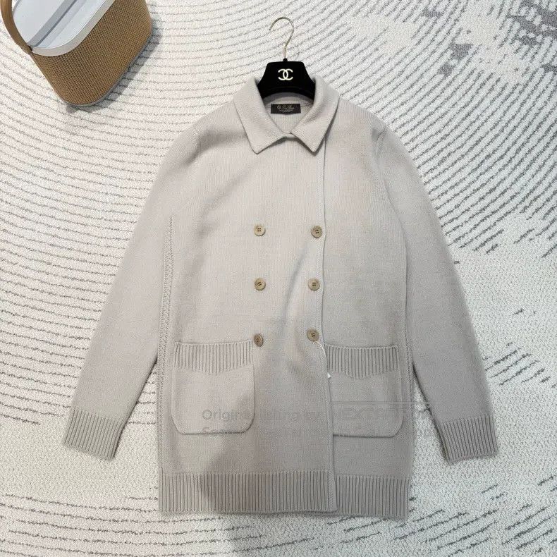 Loro Piana Loro Piana Open Front Knit Blazer Size S / US 4 / IT 40 - 1 Thumbnail