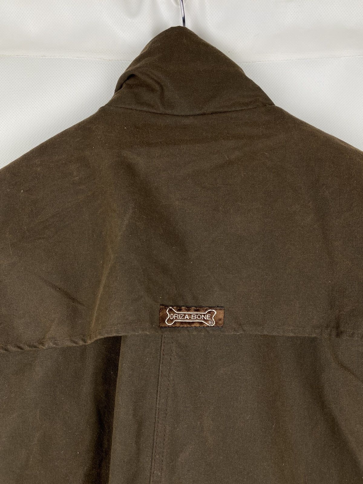Barbour Driza-Bone vintage wax waxed cotton short weatherall jacket Size US S / EU 44-46 / 1 - 21 Thumbnail