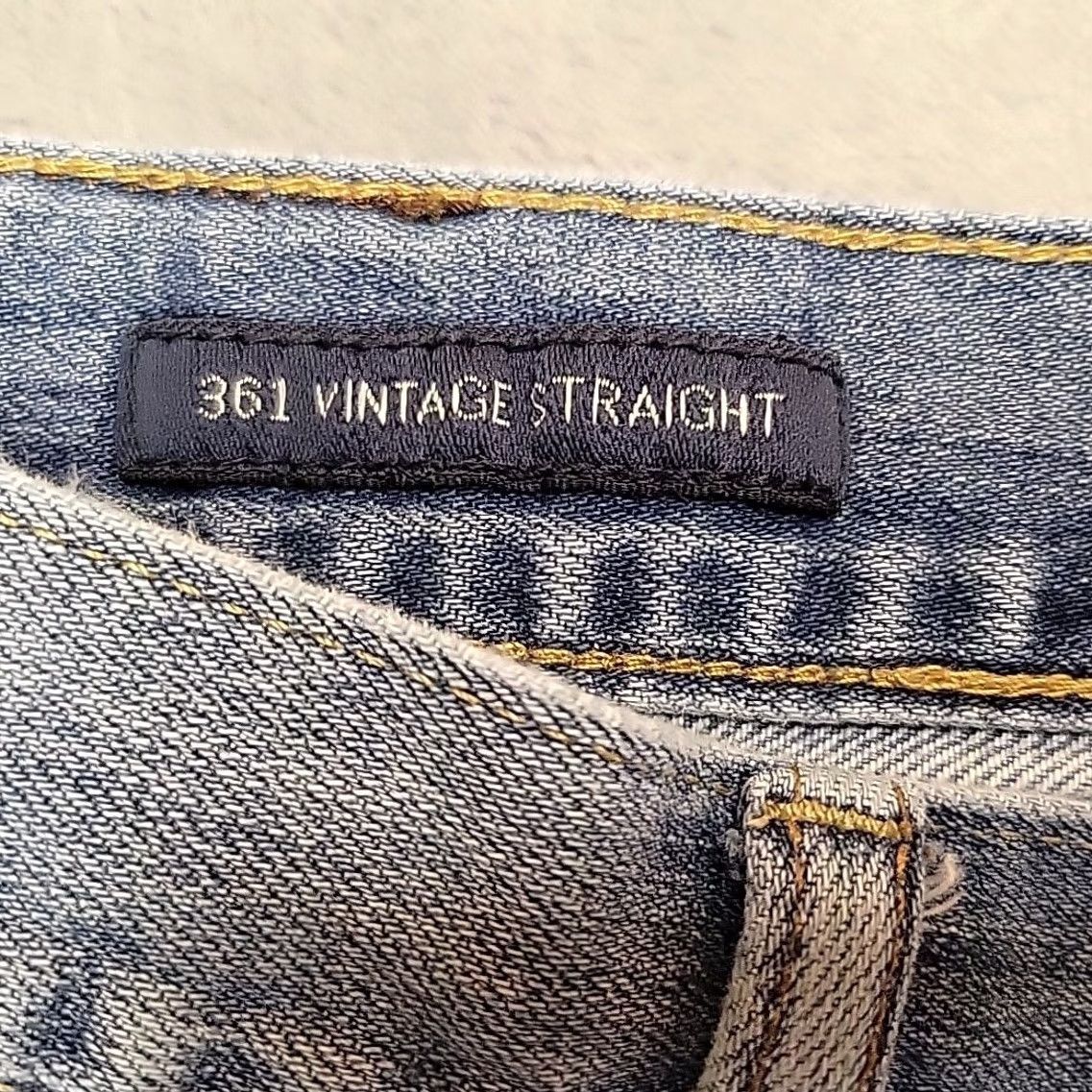 Lucky Brand Lucky Brand Jeans Mens 38x34 361 Vintage Straight Leg Faded Denim Casual Pants Size US 38 / EU 54 - 5 Thumbnail