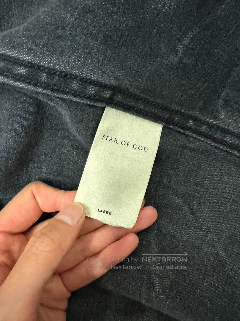 Fear of God Fear Of God 5th Wave Denim Jacket. Size US L / EU 52-54 / 3 - 7 Thumbnail