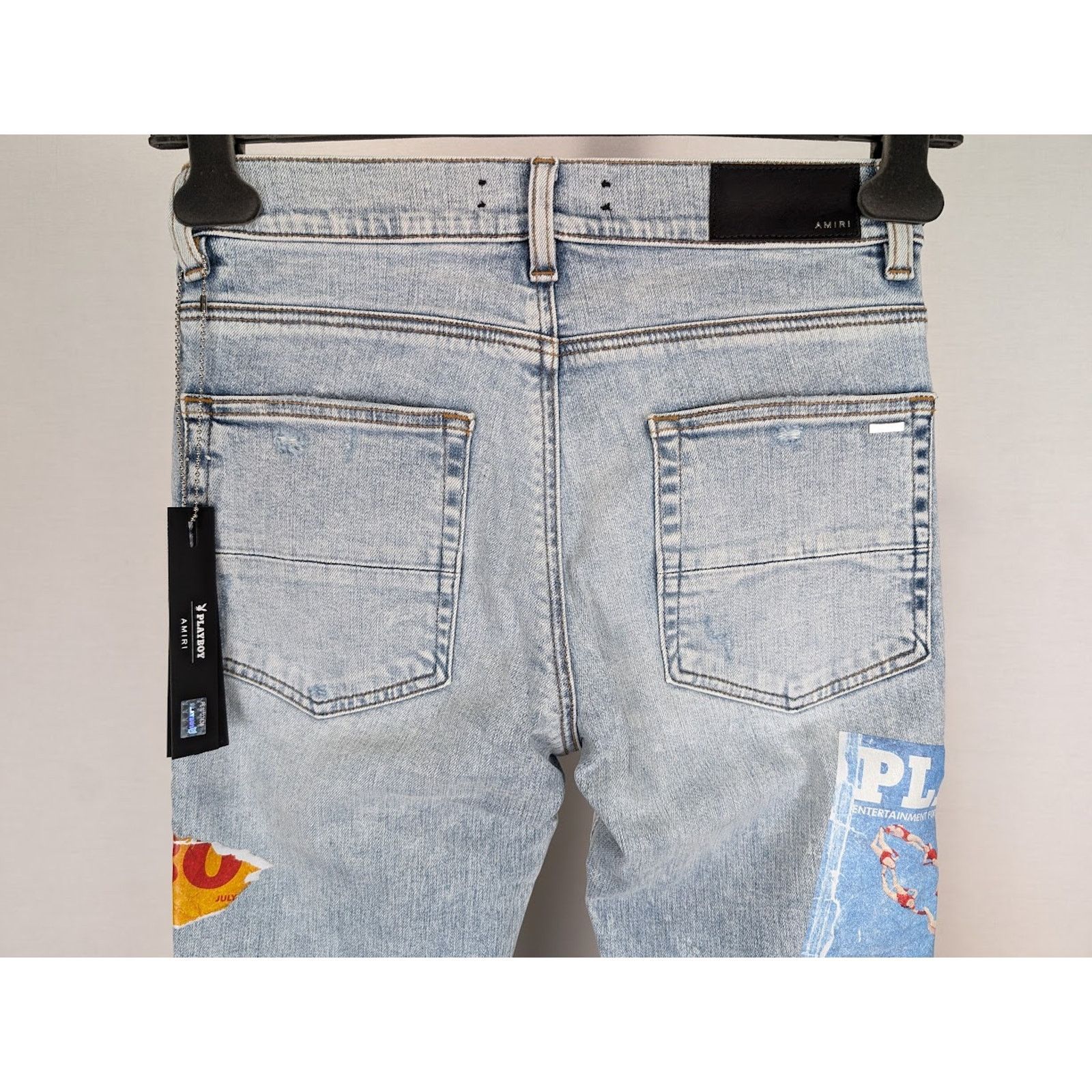Amiri o1rshd1 Q:2 / Playboy Magazine Jean in LT.Vintage Size US 38 / EU 54 - 18 Thumbnail