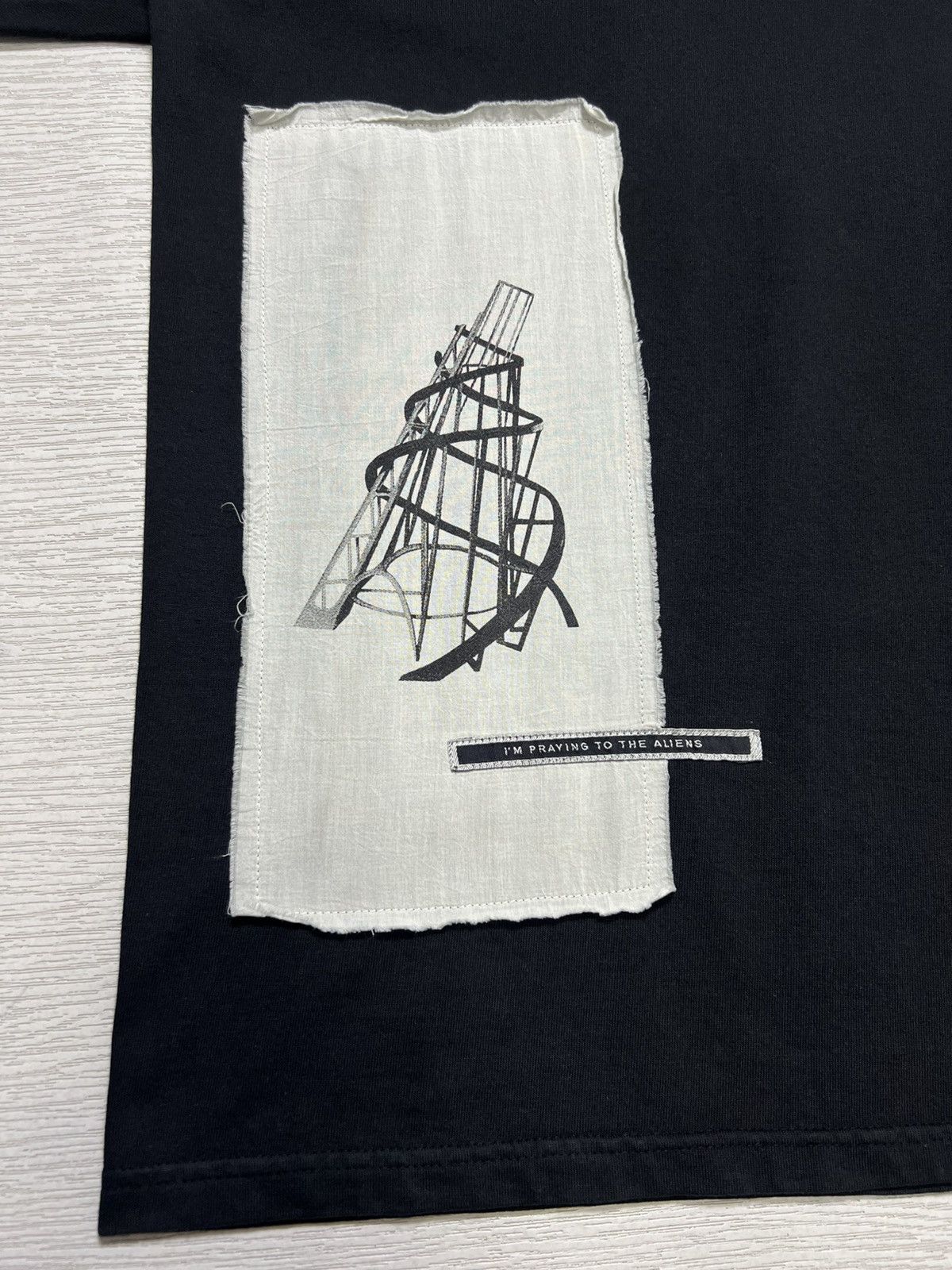 Rick Owens Rick Owens Drkshdw - S/S 19 - Graphic Patch Oversized TShirt Size US M / EU 48-50 / 2 - 6 Thumbnail
