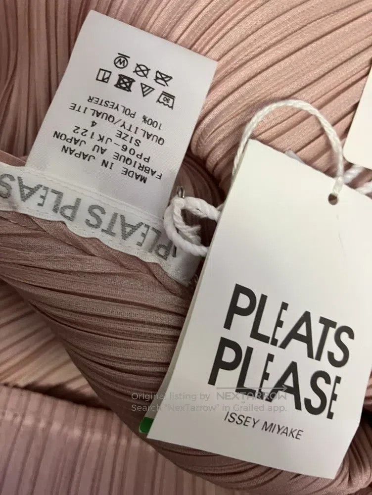 Issey Miyake Issey Miyake Pink Long-Sleeve Top Size L / US 10 / IT 46 - 4 Thumbnail