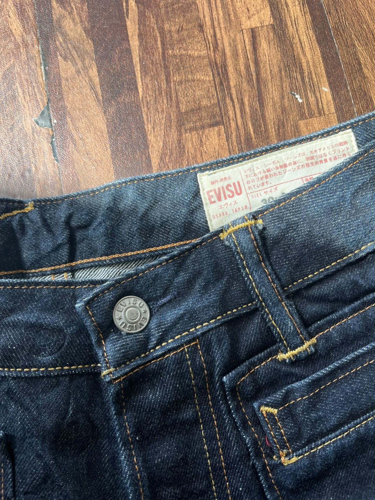 Evisu EVISU MULTI POCKET JEANS SELVEDGE Size US 30 / EU 46 - 3 Thumbnail