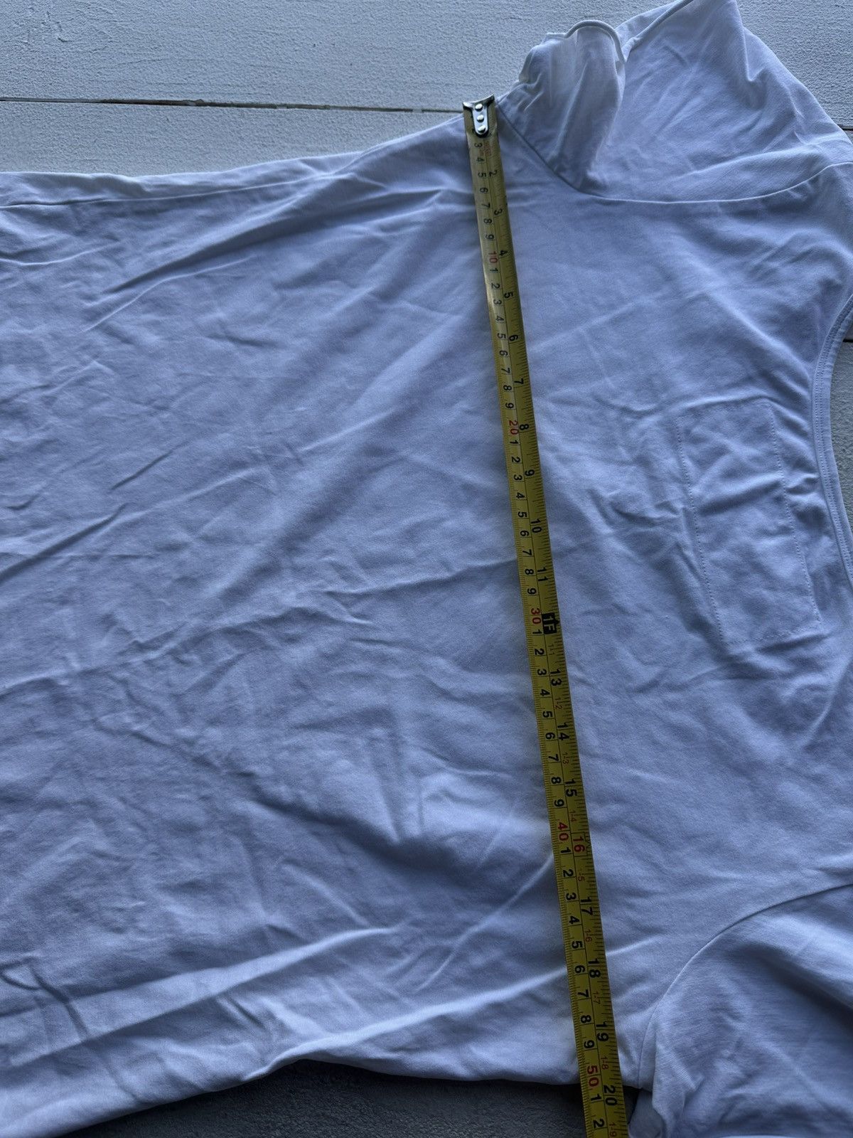 Rundholz RUNDHOLZ 🚨 WHITE T-SHIRT RARE AVANT GARDE OPIUM Size L / US 10 / IT 46 - 21 Thumbnail