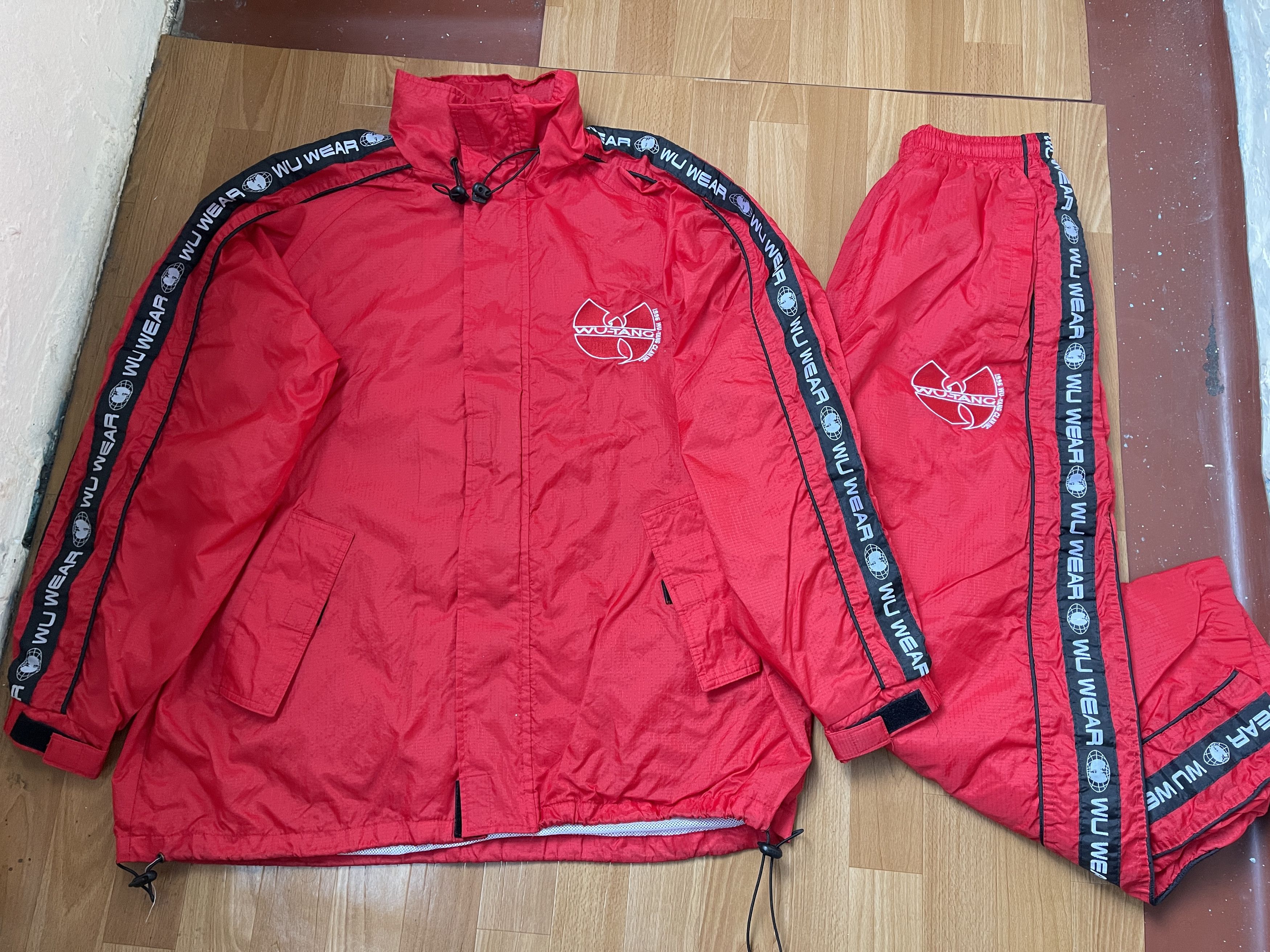 Wu-Tang Clan Wu Wear tracksuit vintage Wu-Tang Clan jacket pants AliG set Size US L / EU 52-54 / 3 - 3 Thumbnail