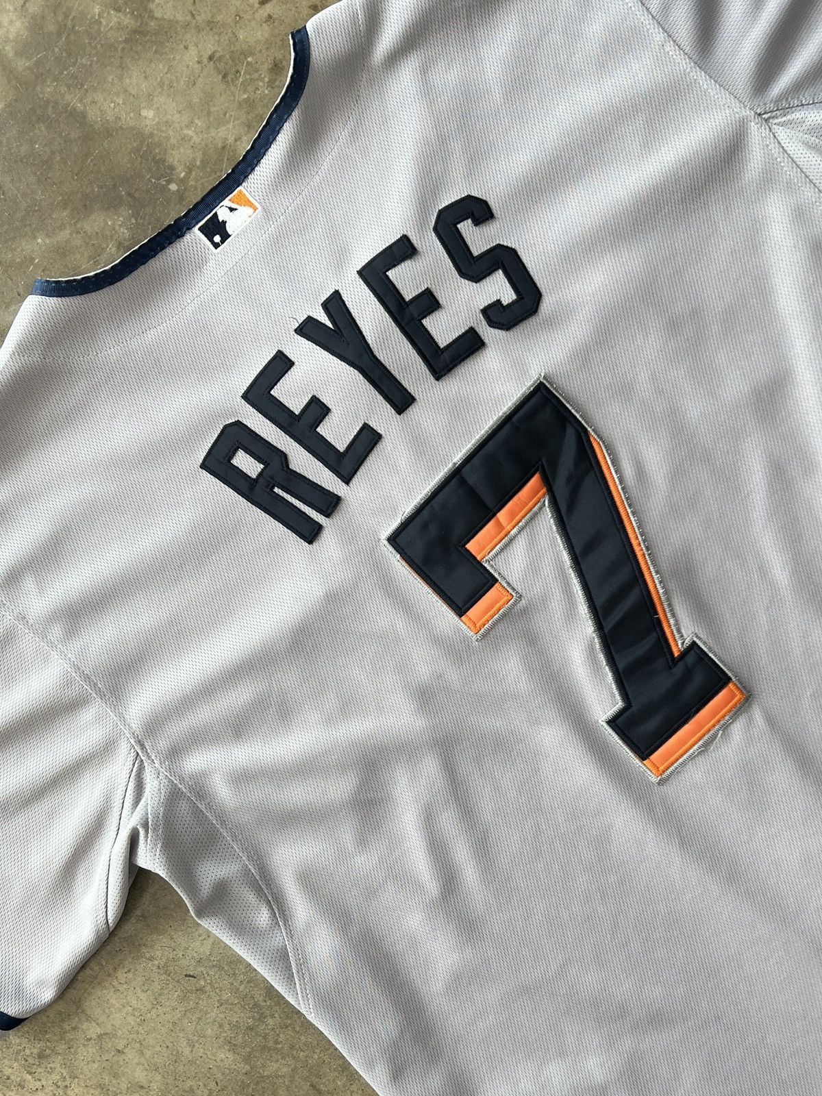 MLB × Vintage MLB Jose Reyes Miami 7 Baseball Jersey Size 50 2XL Size US XXL / EU 58 / 5 - 4 Thumbnail
