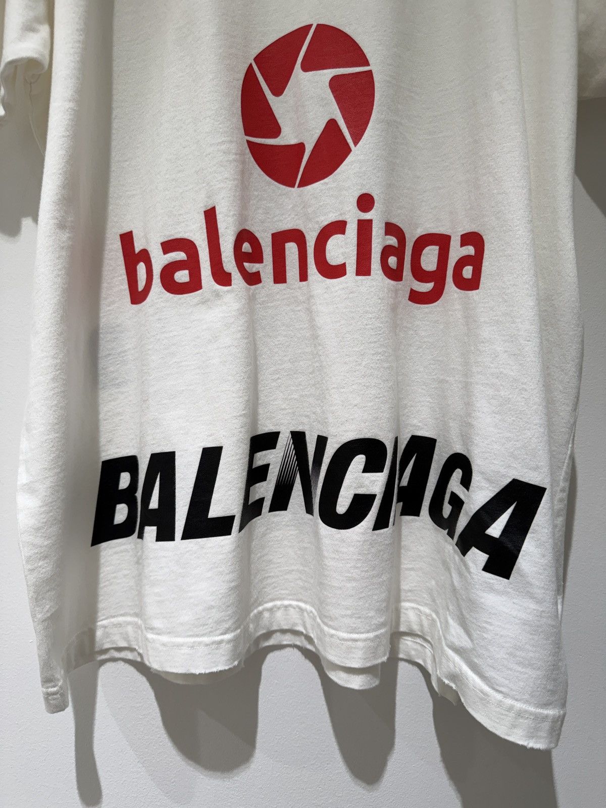 Balenciaga Balenciaga Top Racer Oversized T shirt Size US L / EU 52-54 / 3 - 2 Thumbnail