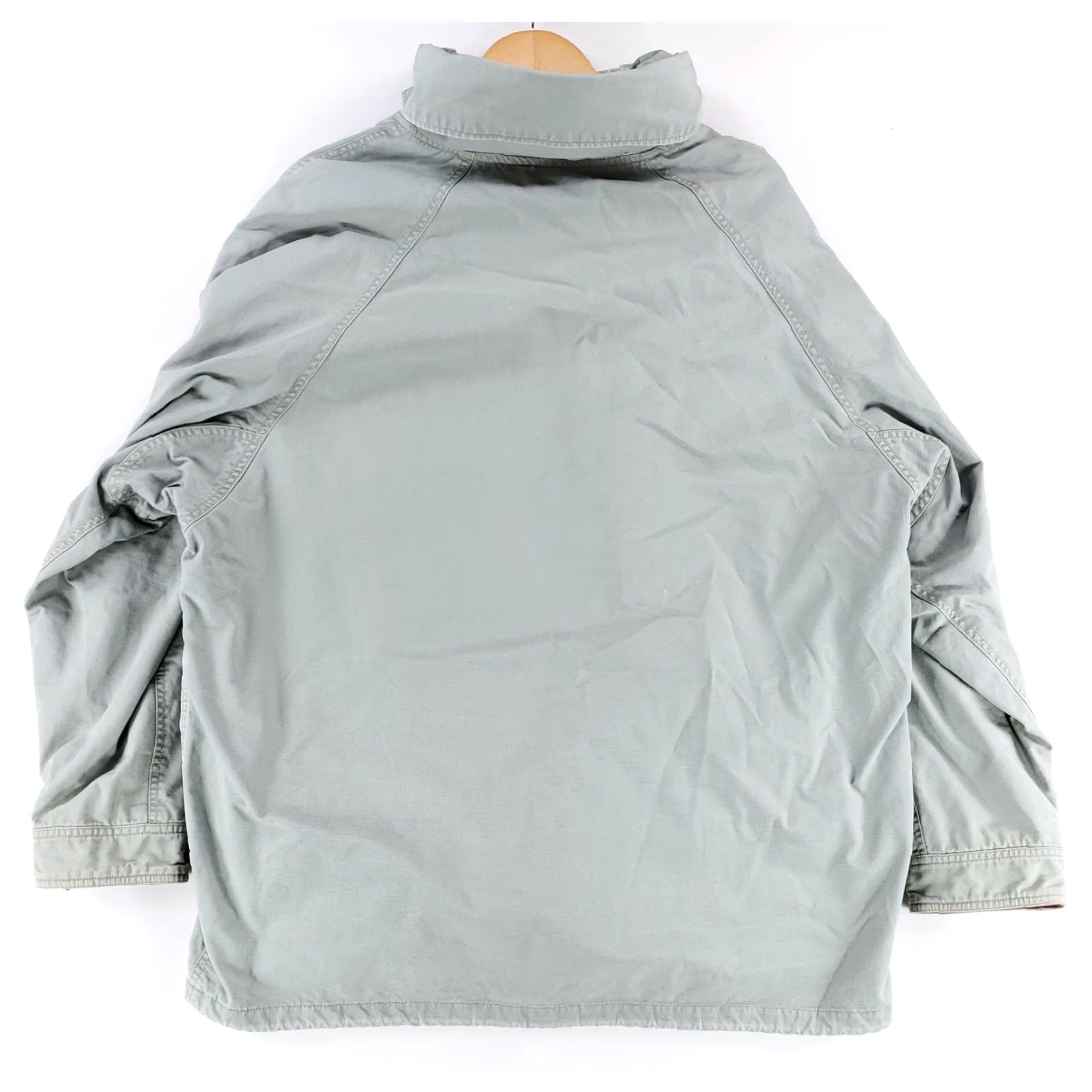 Banana Republic VINTAGE Banana Republic 80s 90s Travel Hooded Bomber Jacket Light Gray Mens L Size US L / EU 52-54 / 3 - 6 Thumbnail