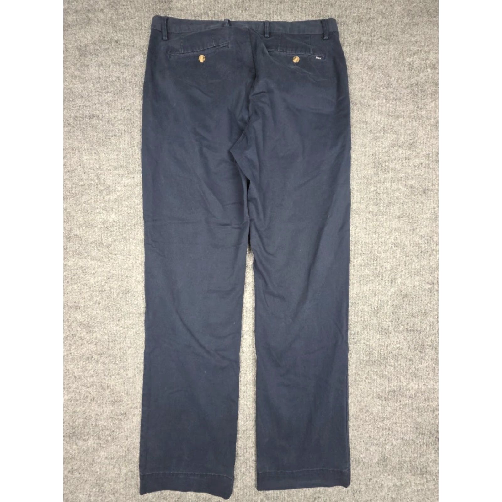 Polo Ralph Lauren Polo Ralph Lauren Chino Pants Men 33 x 32 Blue Stretch Classic Regular Straight Jeans & Pants Size US XS / EU 42 / 0 - 2 Thumbnail