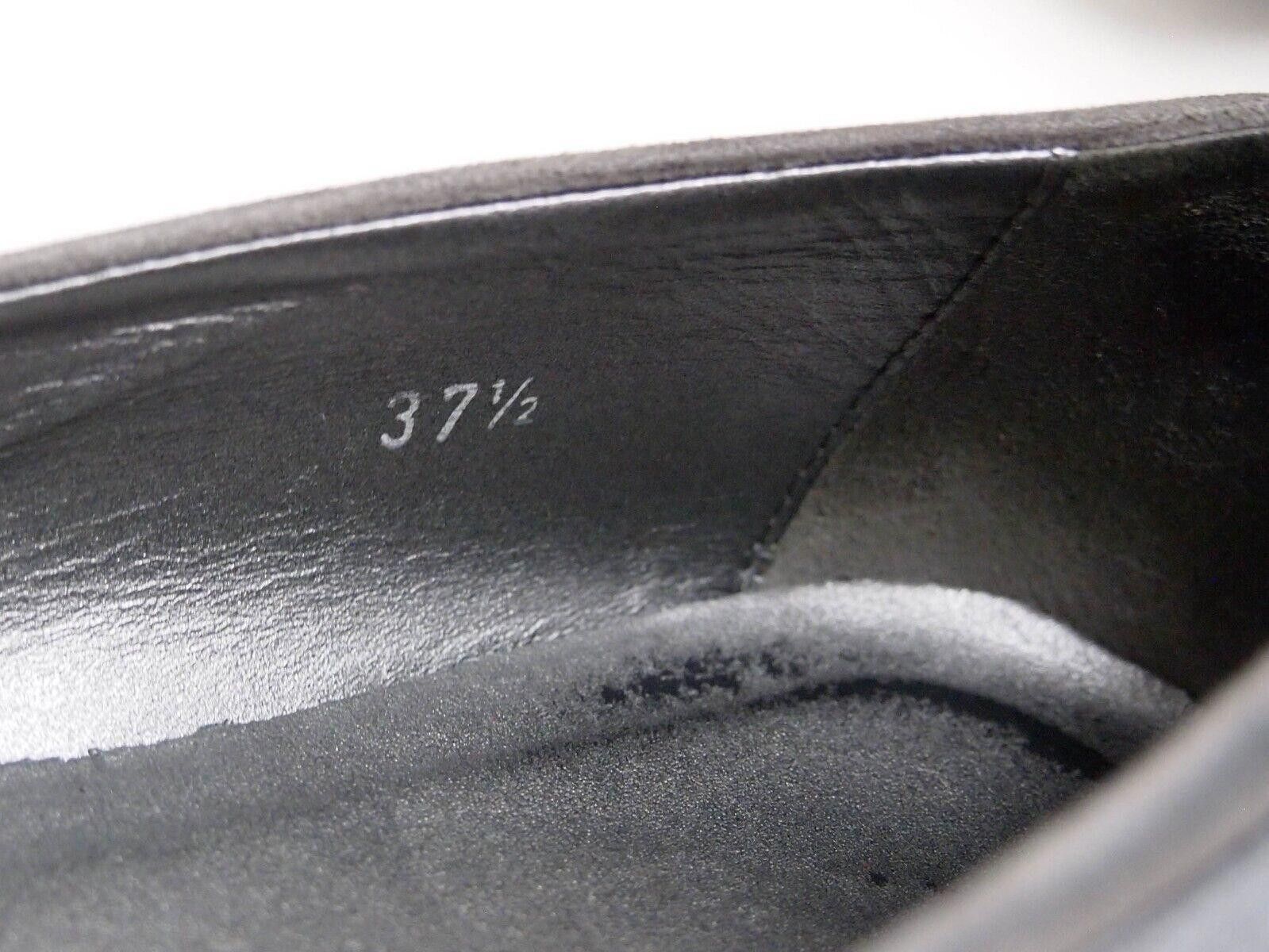 Tod's Tod's Ballet Flats Gray Silver Suede Leather EU 37.5 US 7.5 Size US 7.5 / IT 37.5 - 6 Thumbnail