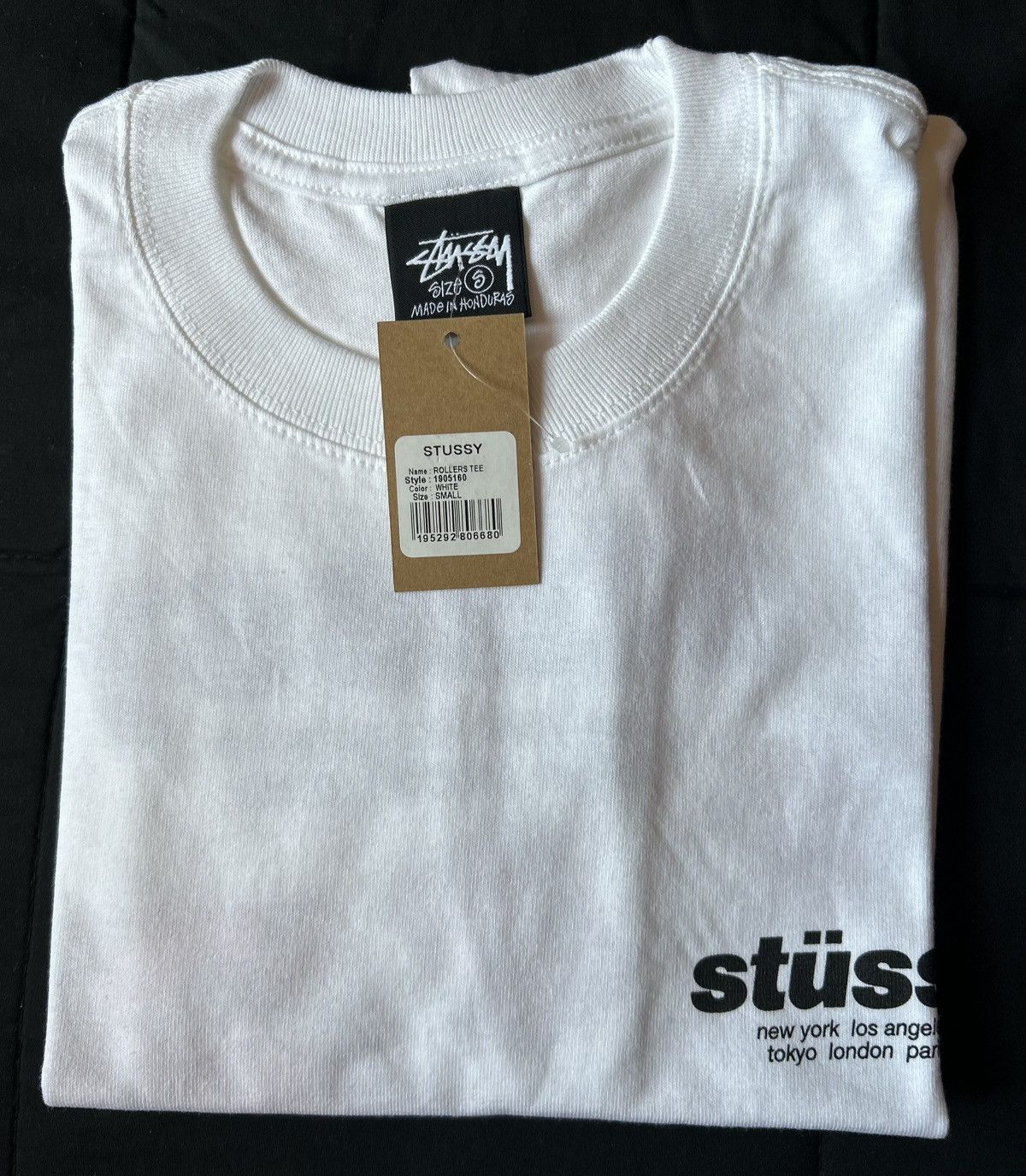 Stussy Stussy Rollers Tee - White Size US M / EU 48-50 / 2 - 3 Thumbnail