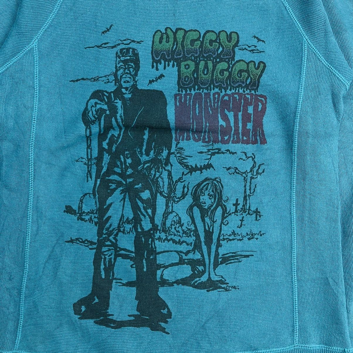 Hysteric Glamour 1980s Wiggy Buggy Bike - Frankstein Crewneck Size US M / EU 48-50 / 2 - 2 Thumbnail