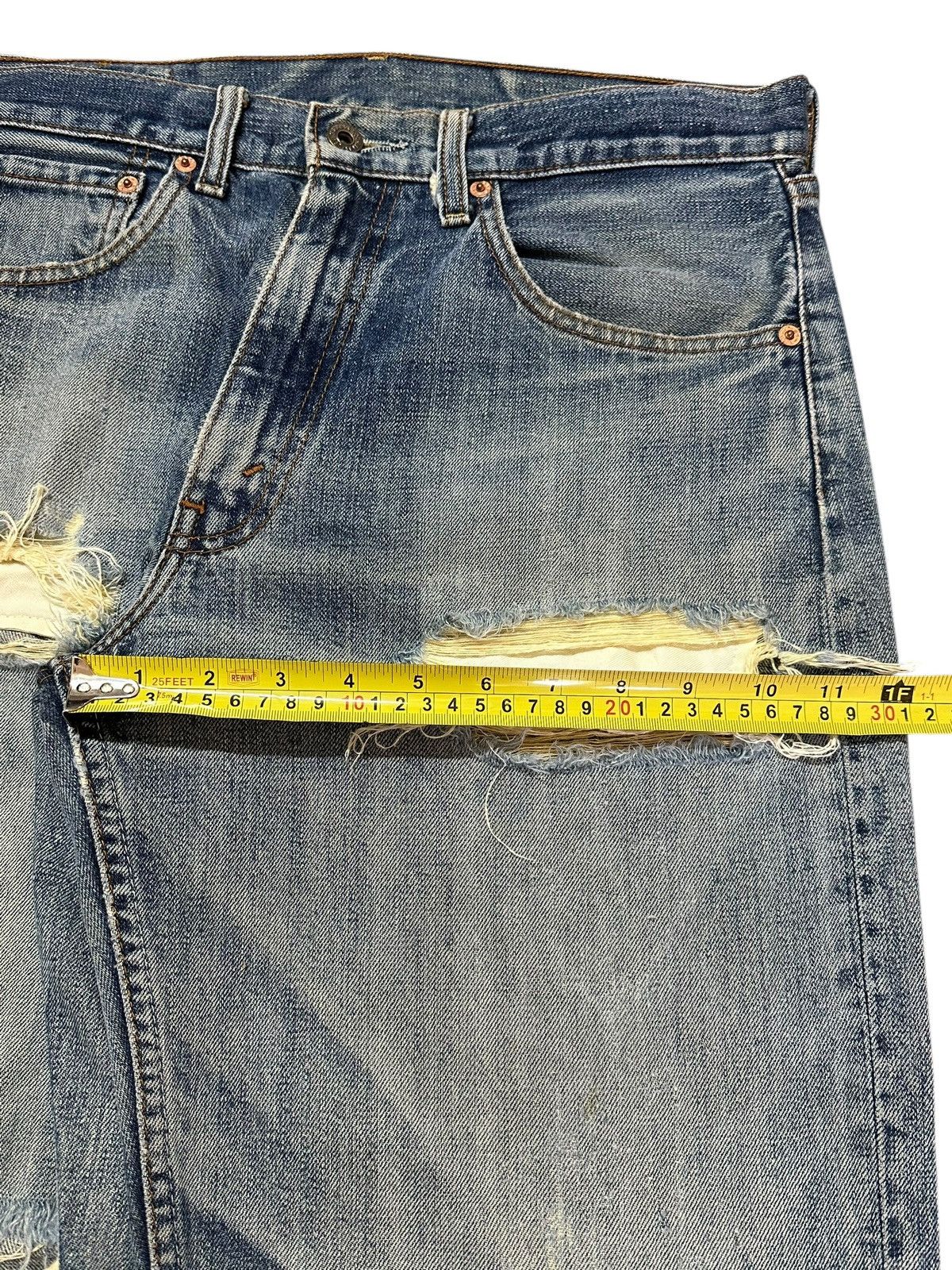 Levi's Vintage 80s Levis 503 Faded Wash Distressed Style Baggy Jean Size US 32 / EU 48 - 14 Thumbnail