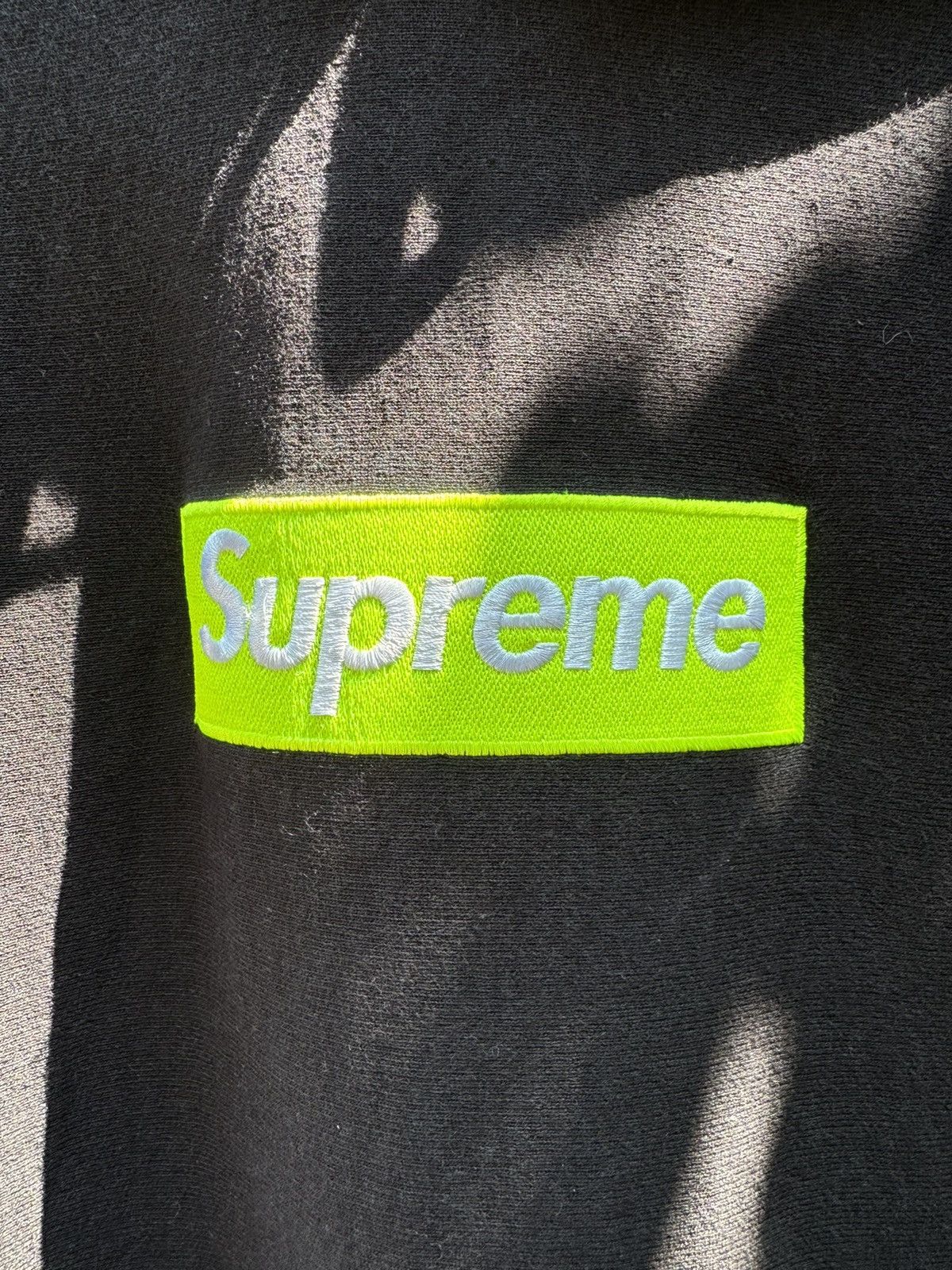 Supreme Supreme Yellow Box Logo Hoodie Size US L / EU 52-54 / 3 - 3 Thumbnail
