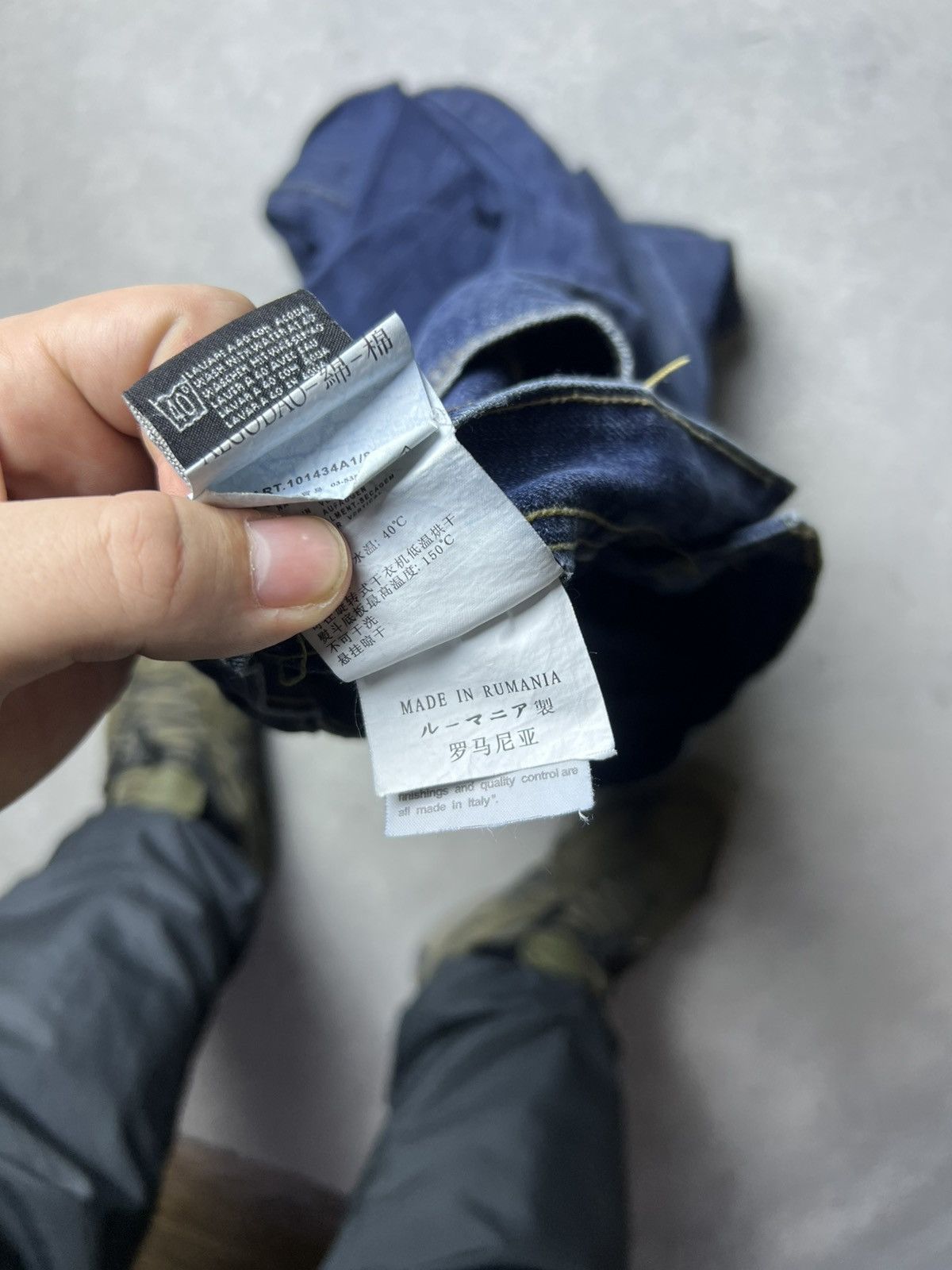Massimo Osti Vintage Stone Island Jeans Denim Pants Rare S.I Denims Size US 38 / EU 54 - 12 Thumbnail