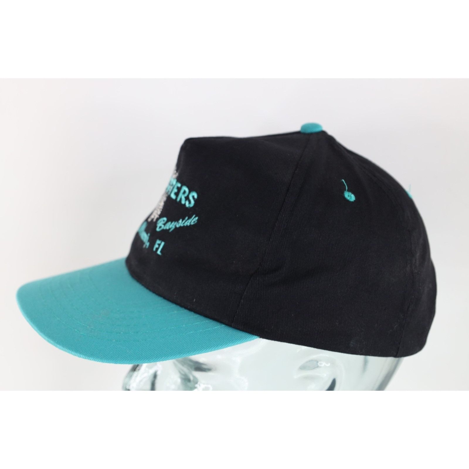 Vintage Vintage 90s Hooters Bayside Miami Florida Snapback Hat Size ONE SIZE - 4 Thumbnail