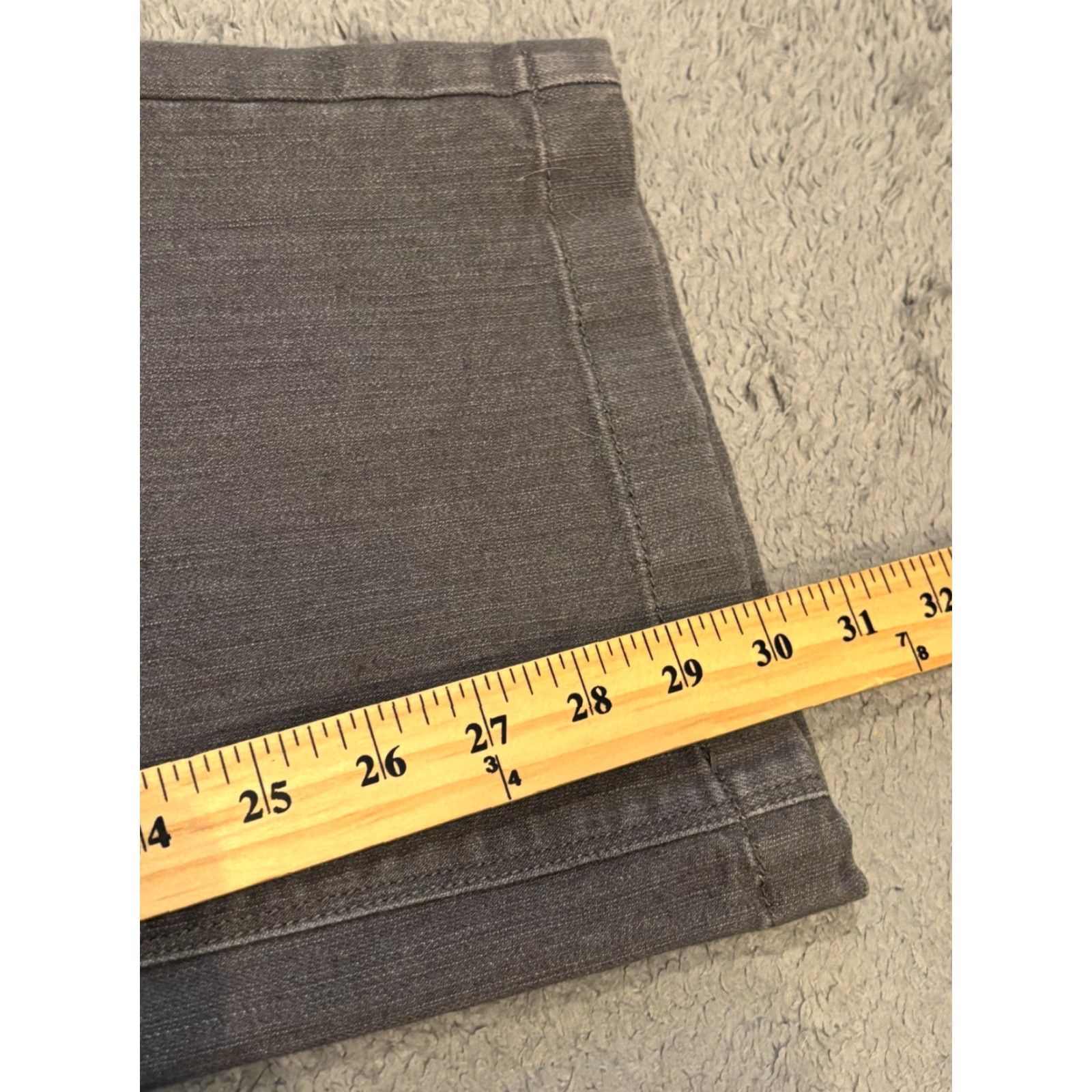 Jones New York Jones New York Sport Jeans Women’s 14W Gray Denim Straight Leg Casual Stretch Jeans Regular 5-Pocket Design Mens? Girls? Wait. Size 36" / US 14 / IT 50 - 5 Thumbnail