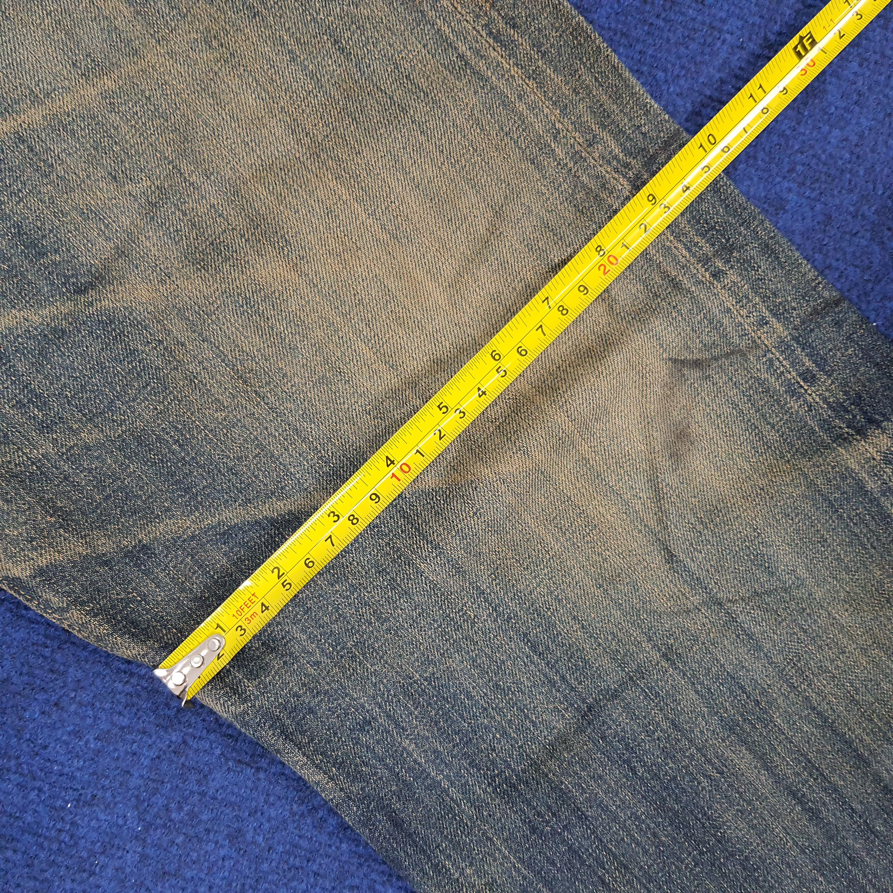 BARNS OUTFITTERS × Japanese Brand × Vintage Vintage Barns Selvedge Japanese Brand Repaired Jeans Size US 28 / EU 44 - 14 Thumbnail
