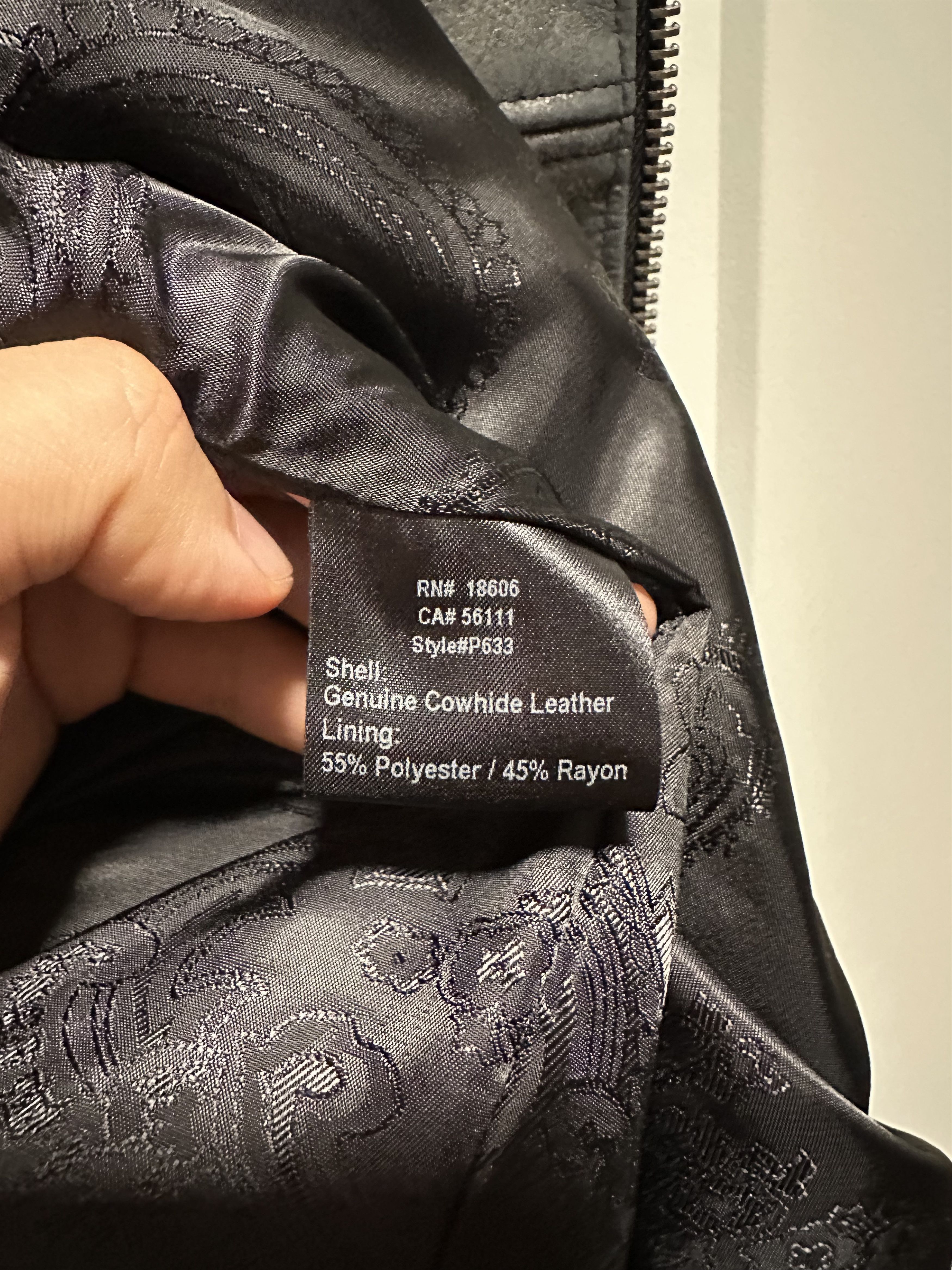 Schott Perfecto P633 Rogue Size US XL / EU 56 / 4 - 5 Thumbnail
