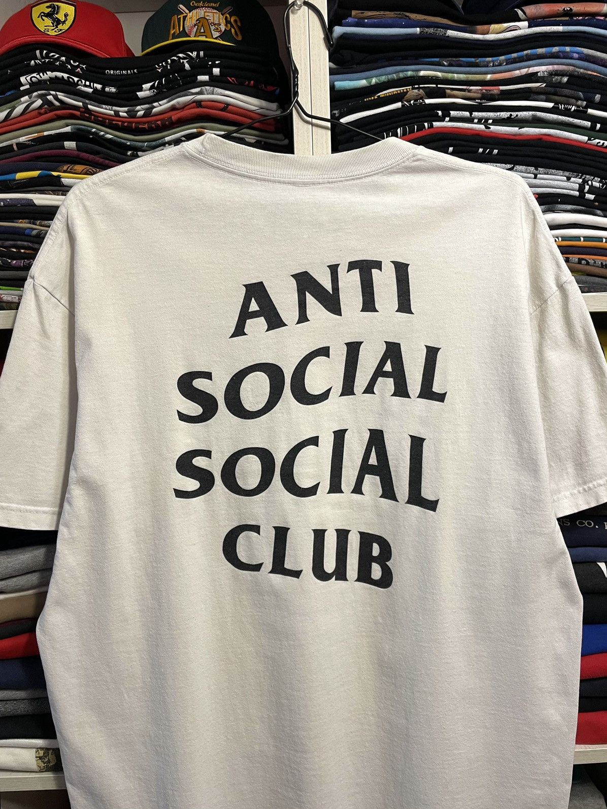Anti Social Social Club Anti Social Social Club White ASSC Logo T-Shirt Size US XL / EU 56 / 4 - 1 Thumbnail