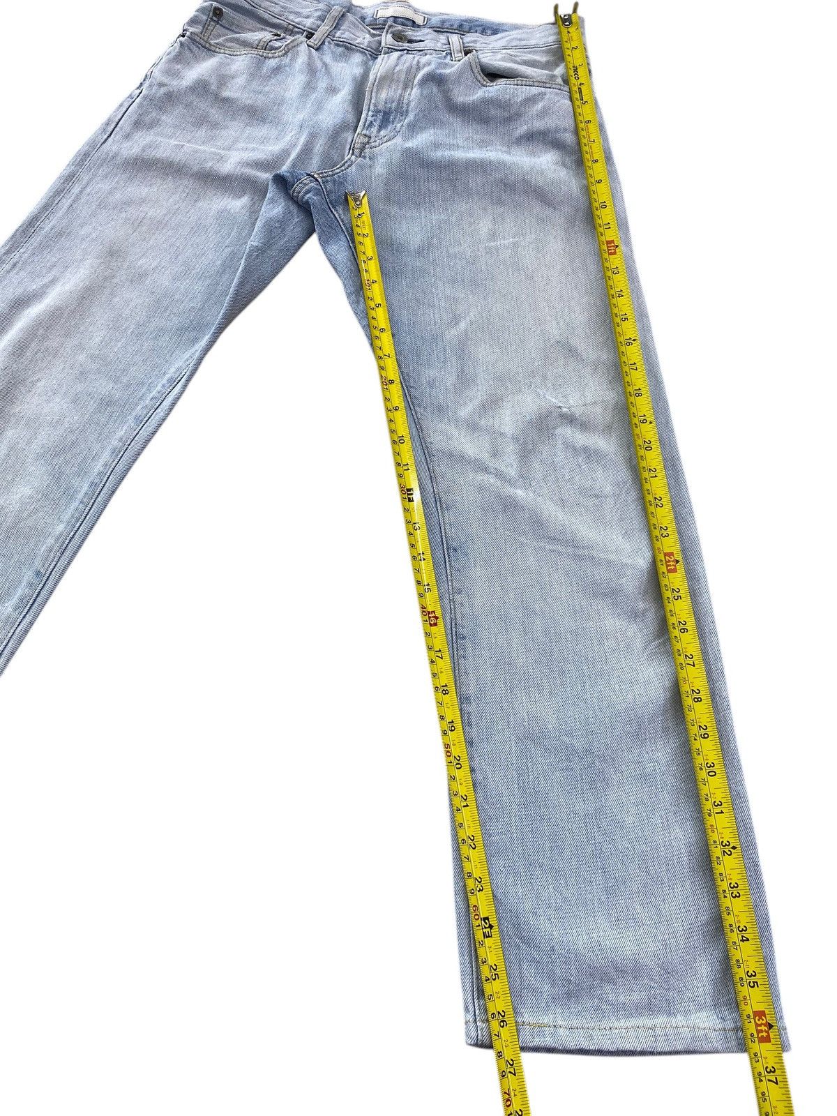 Uniqlo Uniqlo Acid Wash Style Straight Leg Jeans Size US 30 / EU 46 - 8 Thumbnail