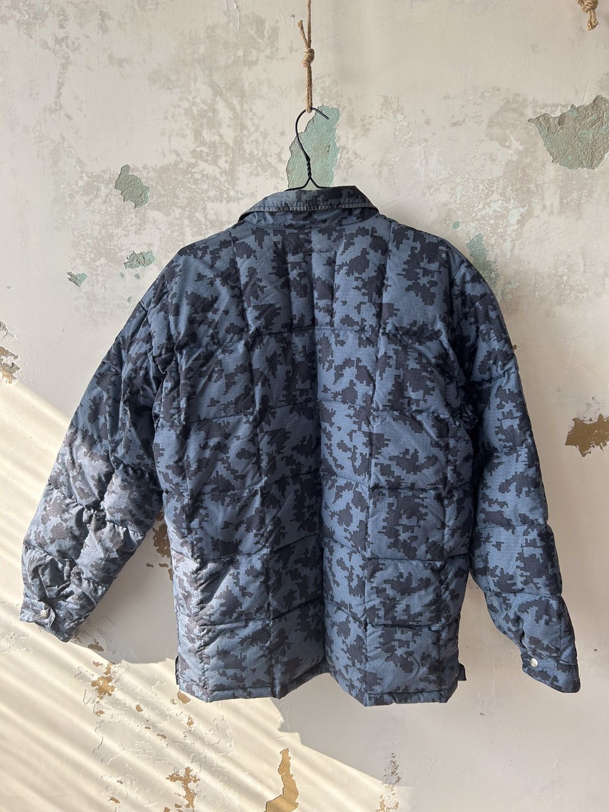 Japanese Brand × Stussy STUSSY DOWN CAMO RARE JACKET PUFFER Size US L / EU 52-54 / 3 - 8 Thumbnail