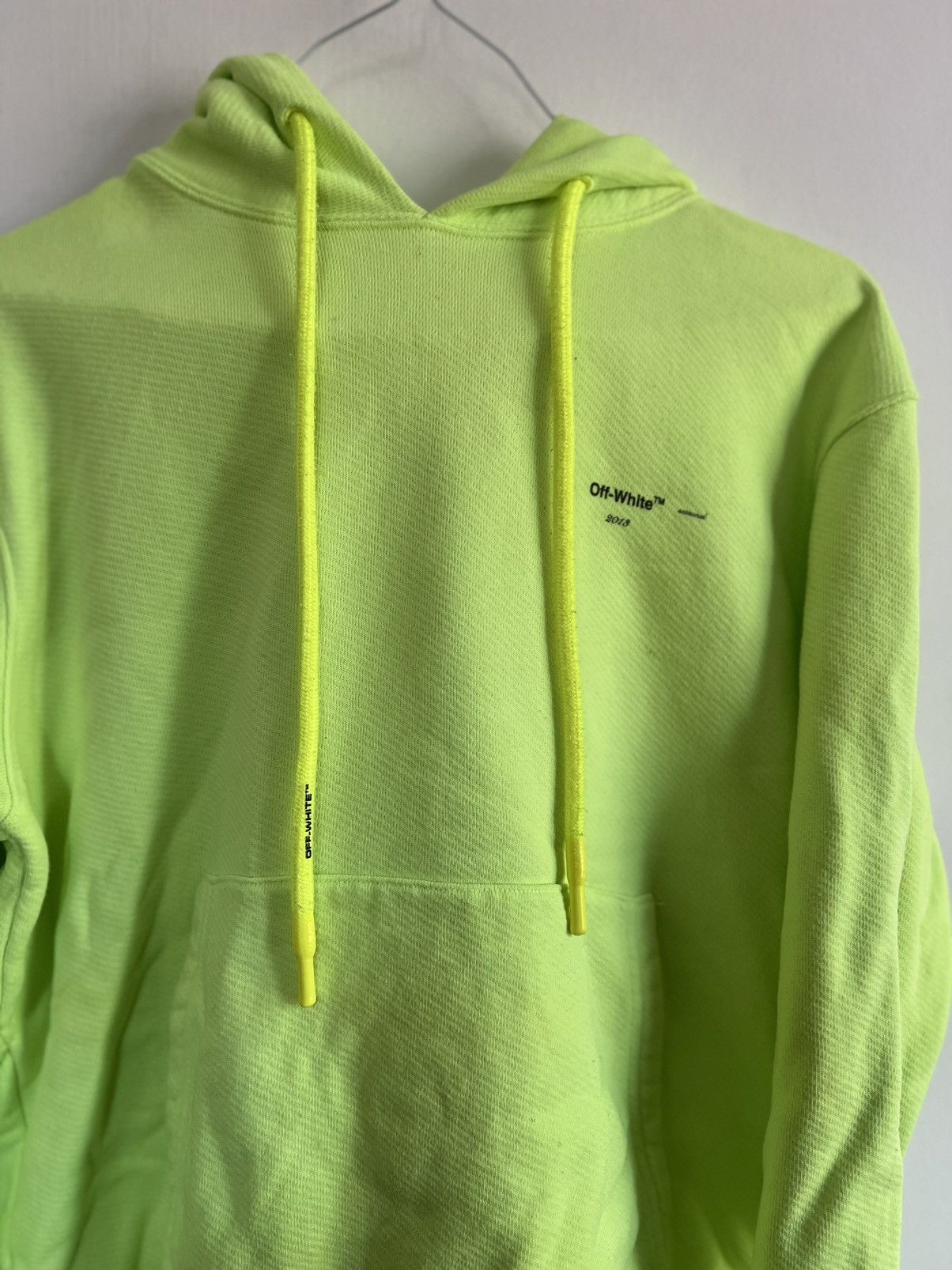 Off-White Off white yellow logo Hoodie Size US M / EU 48-50 / 2 - 4 Thumbnail