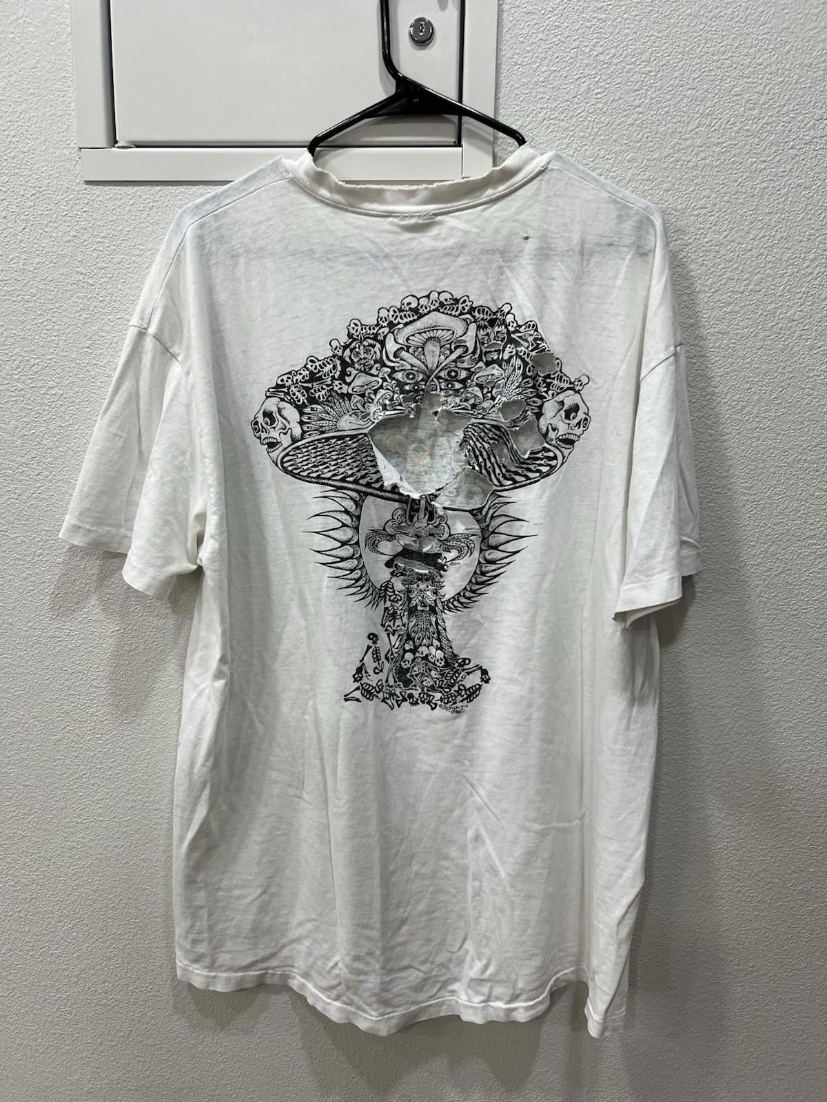 Hanes 80s/90s Jester Psychedelic Tee Size US XL / EU 56 / 4 - 4 Thumbnail