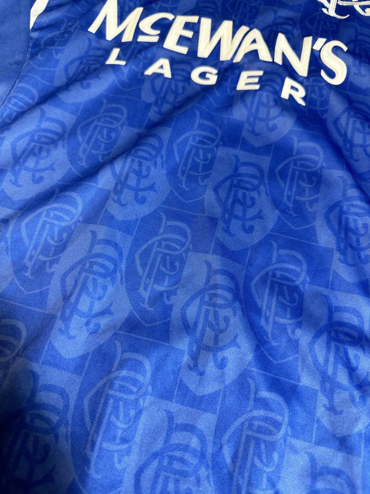 Adidas × Vintage Vintage adidas Glasgow Rangers soccer jersey Blokecore Style Size US L / EU 52-54 / 3 - 6 Thumbnail