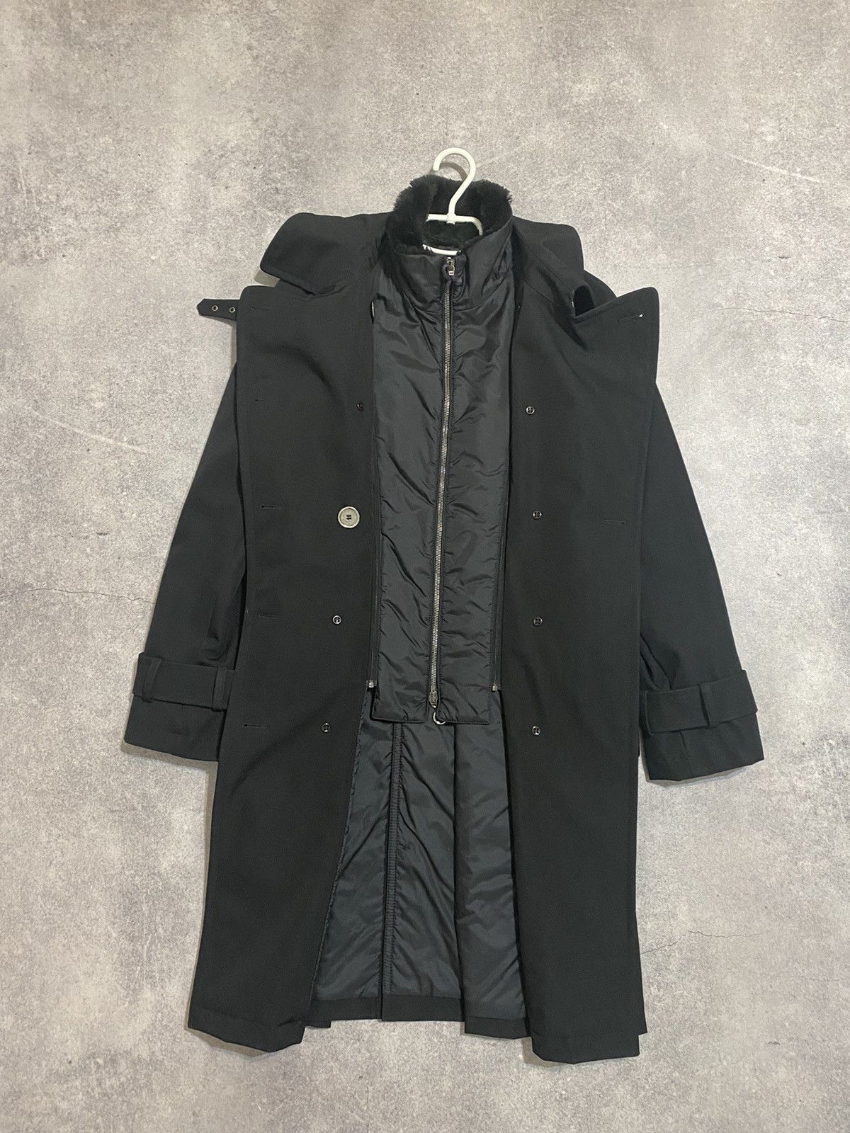 Emporio Armani Emporio Armani Wool Nylon Women’s Coat Insulated Size 40 Size S / US 4 / IT 40 - 4 Thumbnail