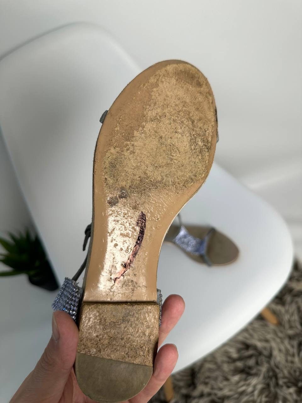 Burberry × Vintage Burberry WMNS Sandal Size US 7 / IT 37 - 9 Thumbnail