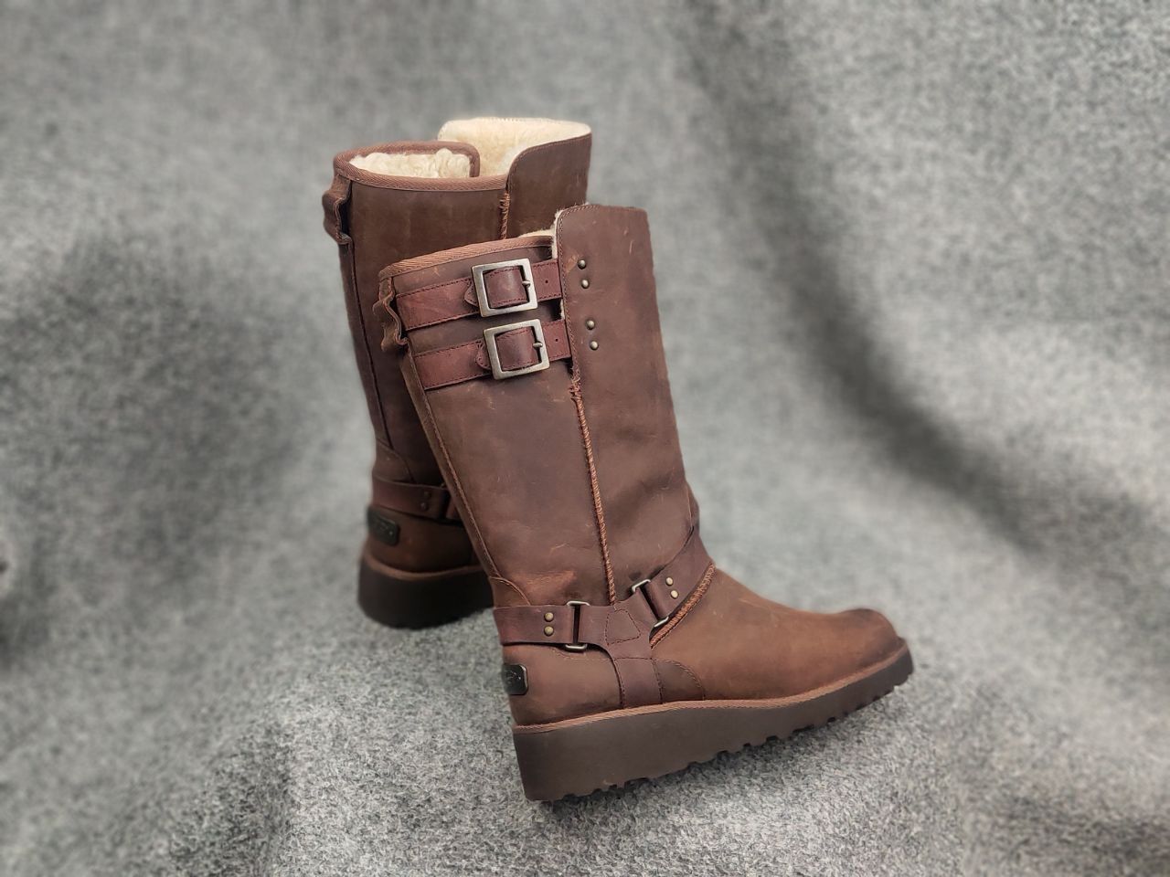 Ugg UGG Jasper Waterproof Leather Winter Fur-lined buckles Boots Size US 6 / IT 36 - 13 Thumbnail