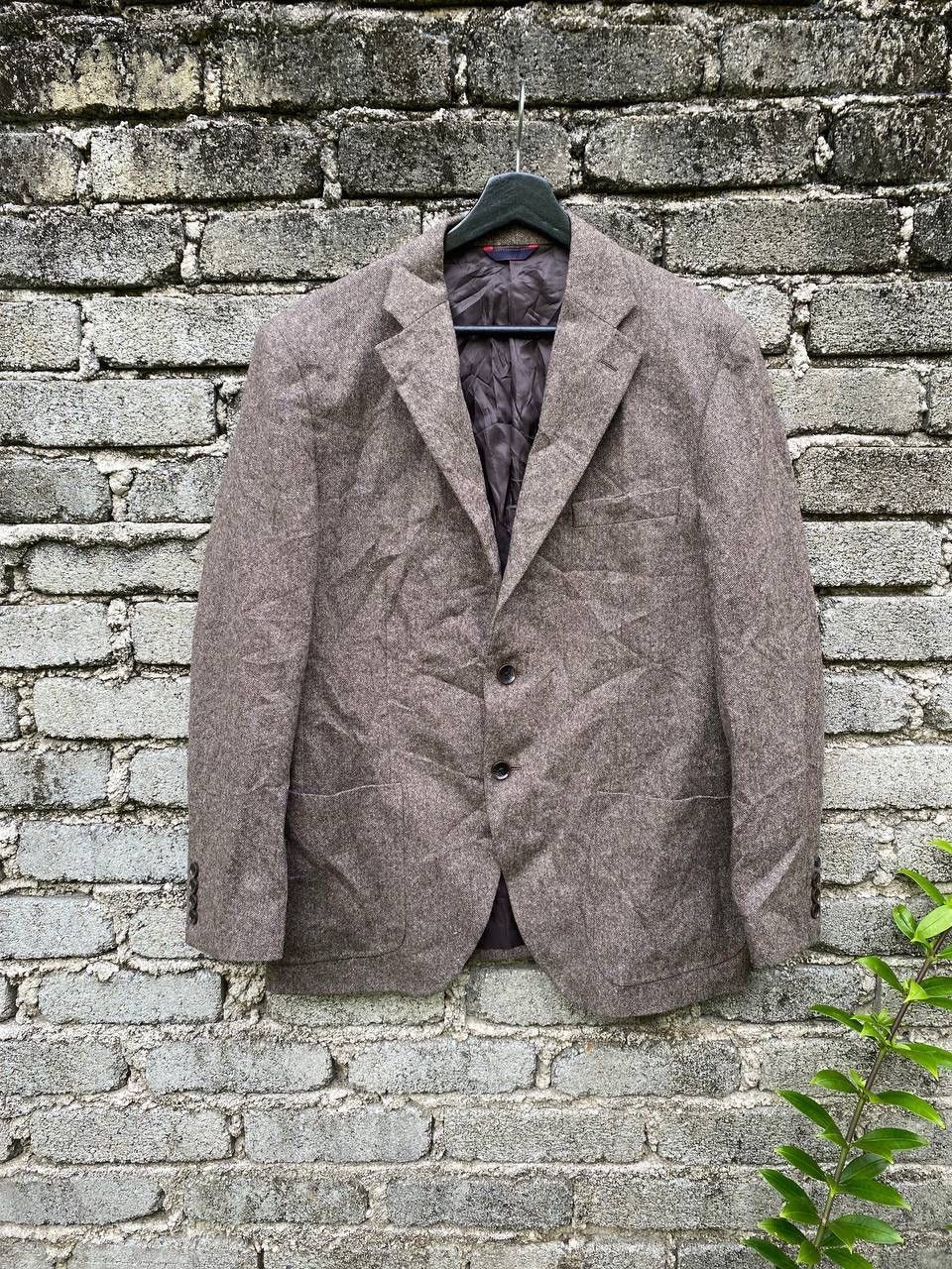 Japanese Brand Vintage Cafe Soho Wool Blazer Size US M / EU 48-50 / 2 - 1 Thumbnail