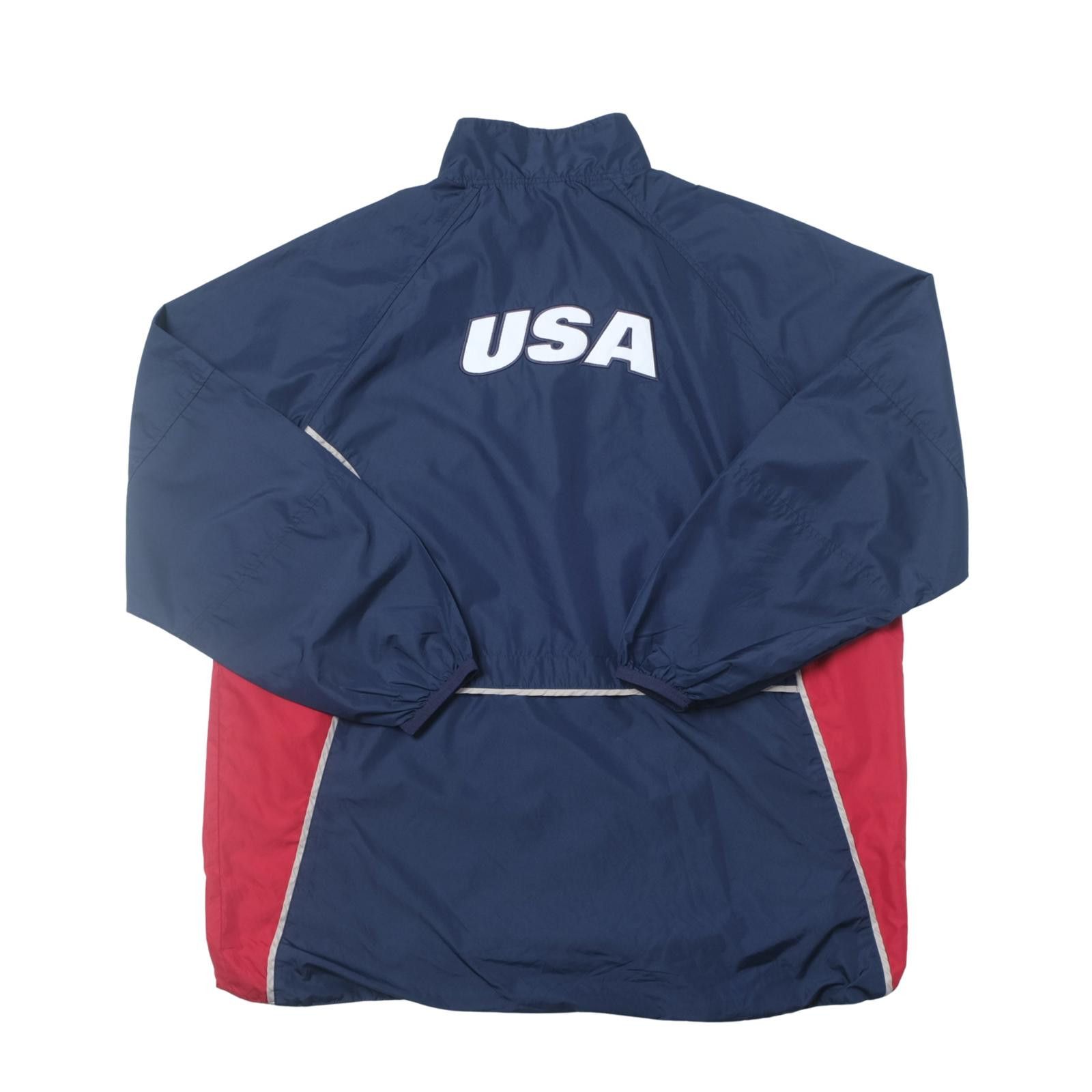 Nike 1990s USA Training Track Football Jacket Nike (XL) Size US XL / EU 56 / 4 - 2 Thumbnail