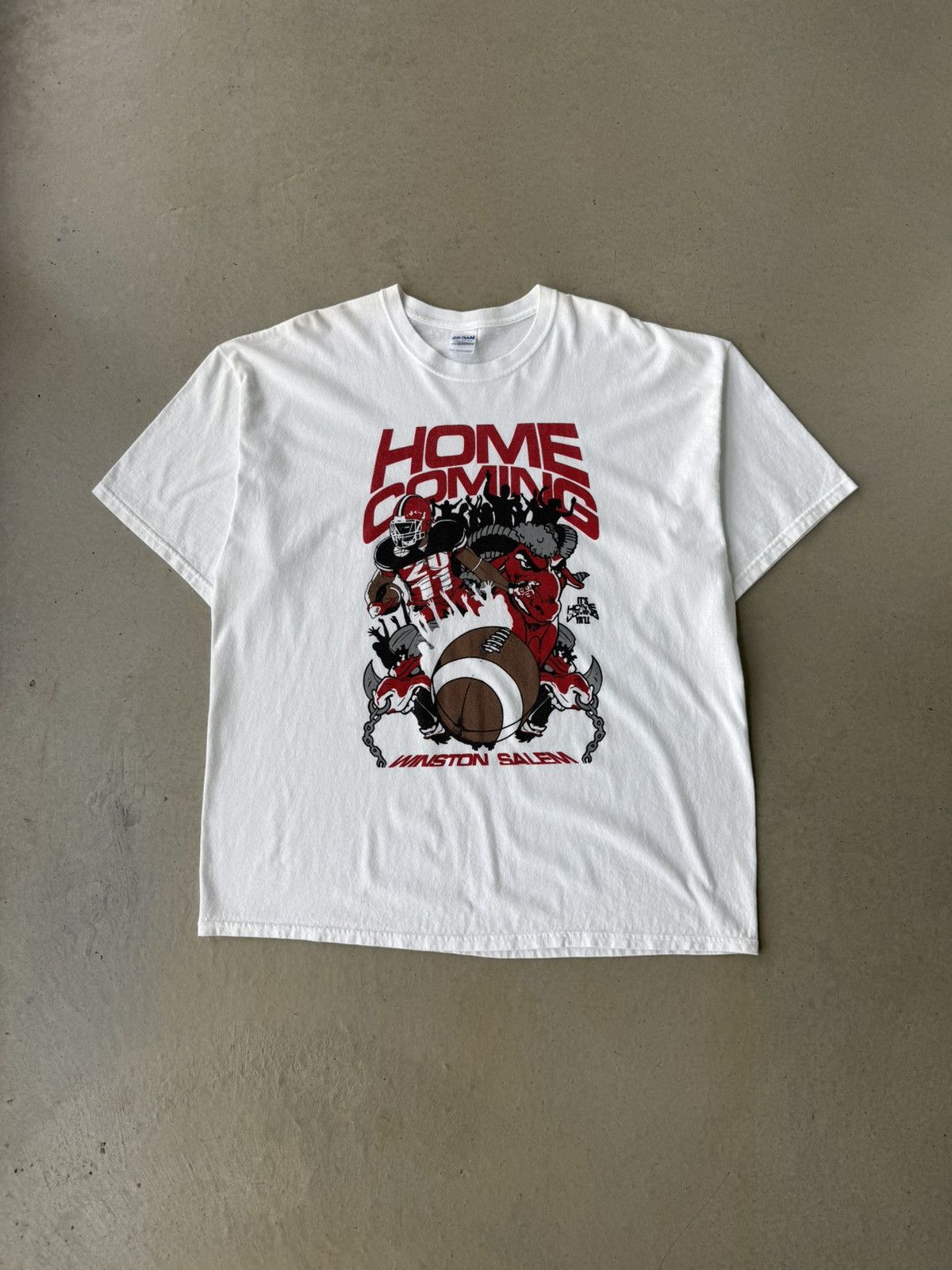 Vintage Vintage Winston Salem State Univ. HBCU Homecoming T-Shirt Size US XXL / EU 58 / 5 - 1 Thumbnail