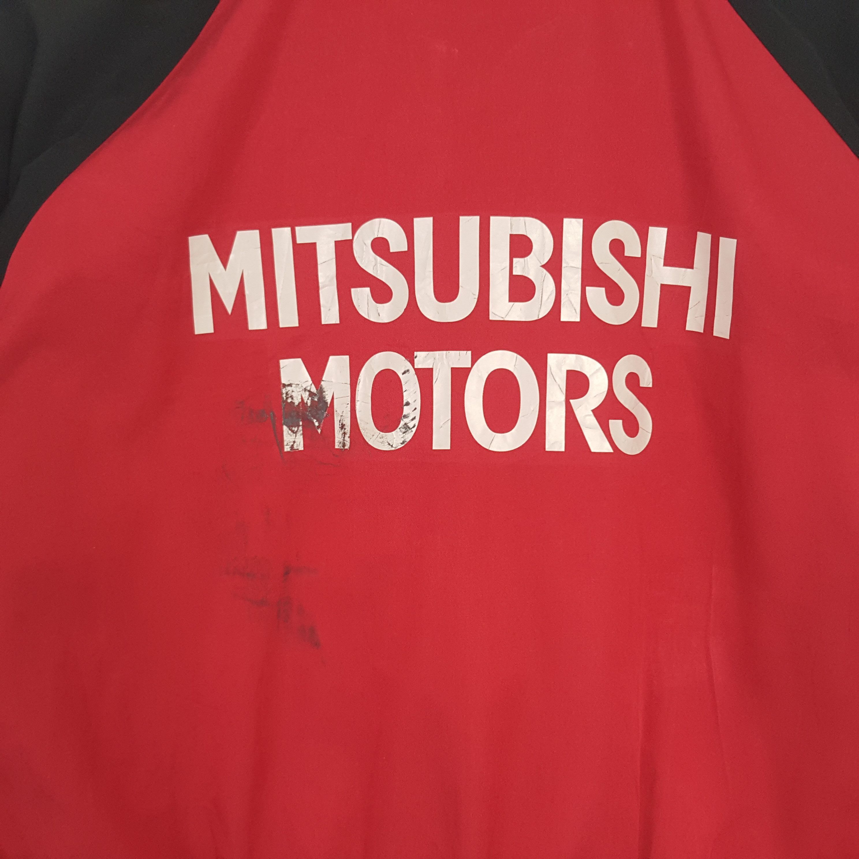 Japanese Brand × Vintage Vintage Mitsubishi Motors Japanese Racing Windbreaker Jacket Size US L / EU 52-54 / 3 - 2 Thumbnail