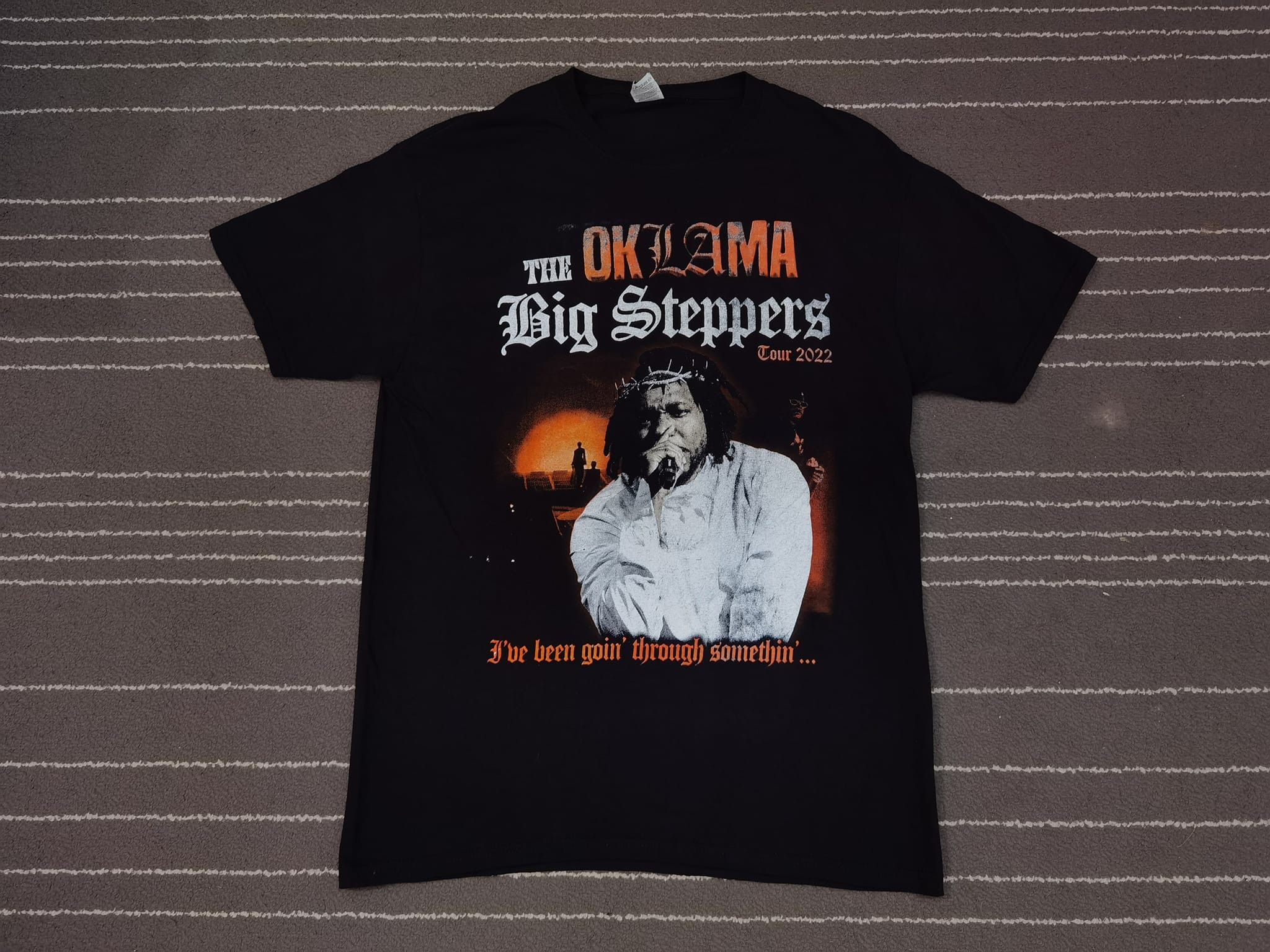 Fruit Of The Loom × Rap Tees The Big Steppers tour Kendrick Lamar S 3436 Size US S / EU 44-46 / 1 - 1 Thumbnail