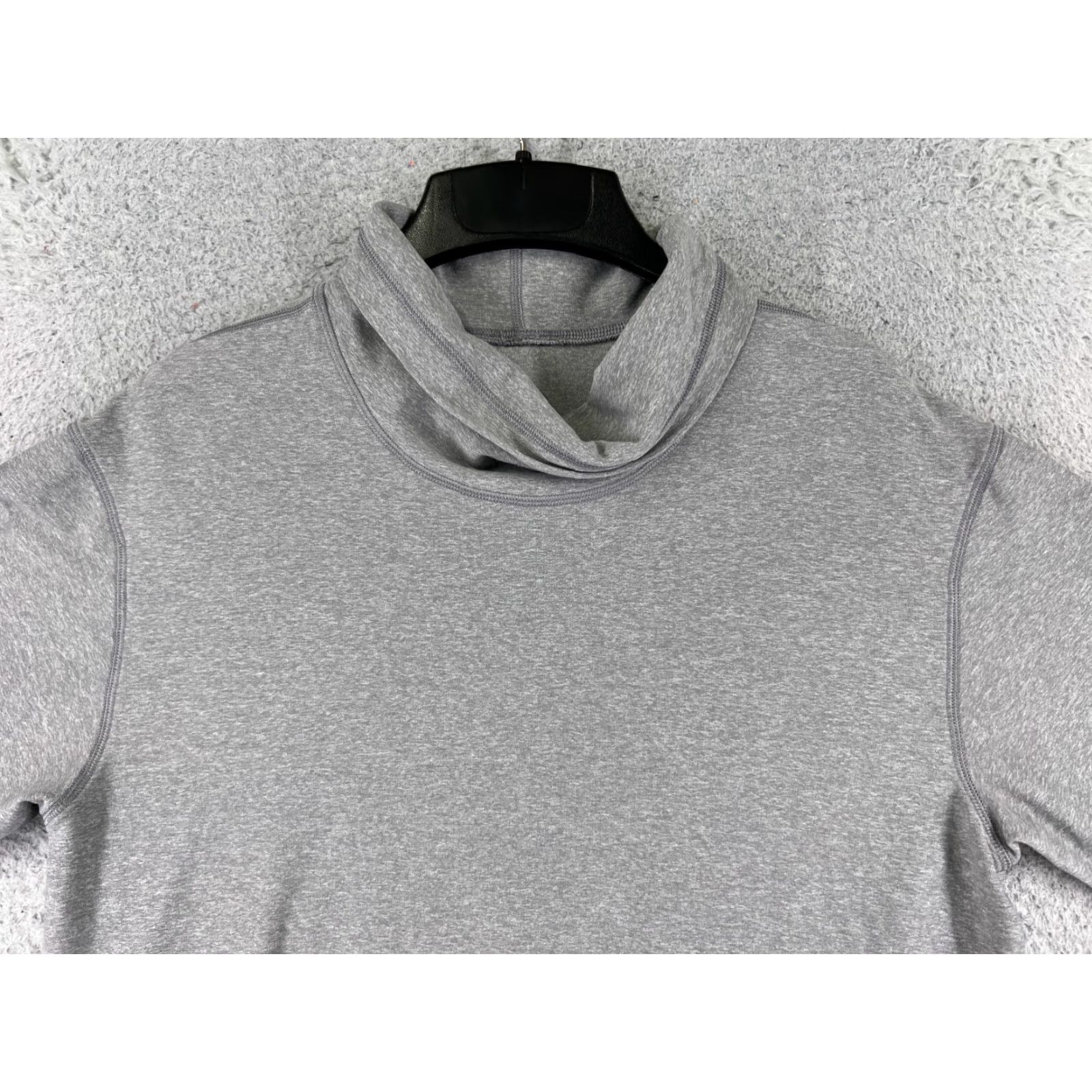 Lululemon Lululemon Sweater Women 8 Gray Ready to Rulu Pullover Funnel Neck Long Sleeve Shirt Size M / US 6-8 / IT 42-44 - 4 Thumbnail