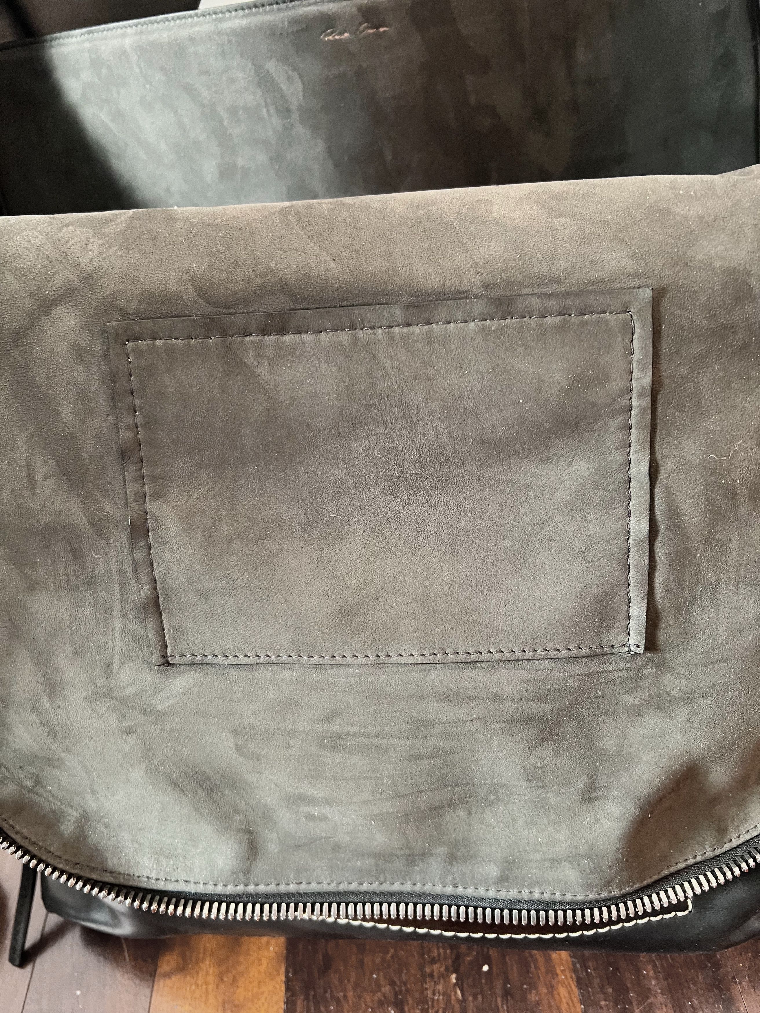 Rick Owens Very Rare Very Big Leather Backpack Size ONE SIZE - 18 Thumbnail